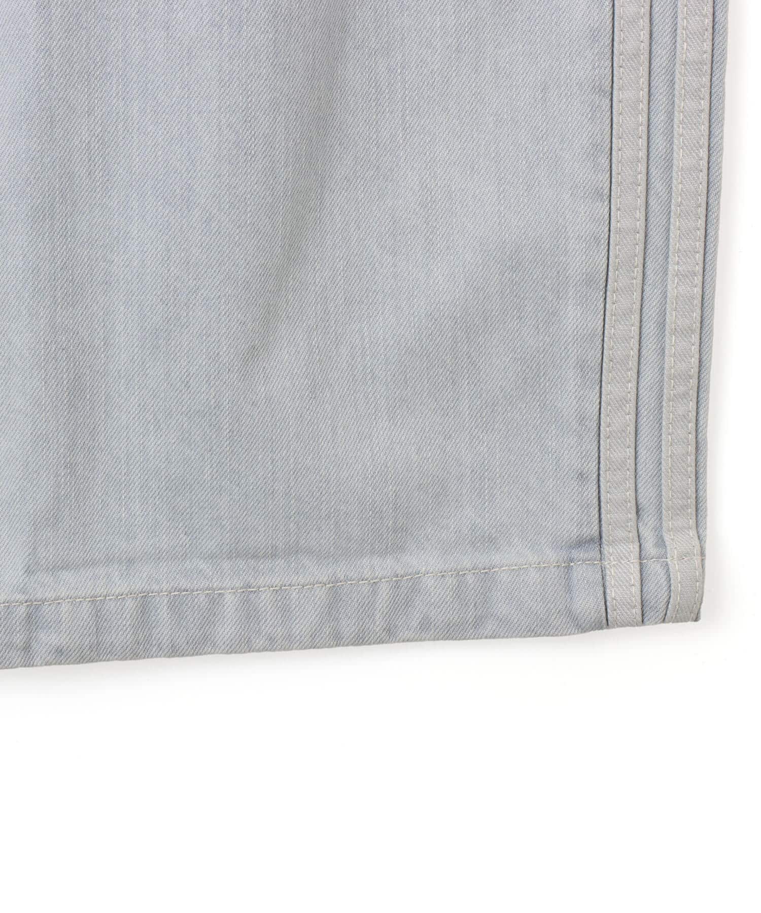 adidas 90S ALTERNATIVE SPORT WIDE LEG SKATER JEANS クリスタルスカイの画像