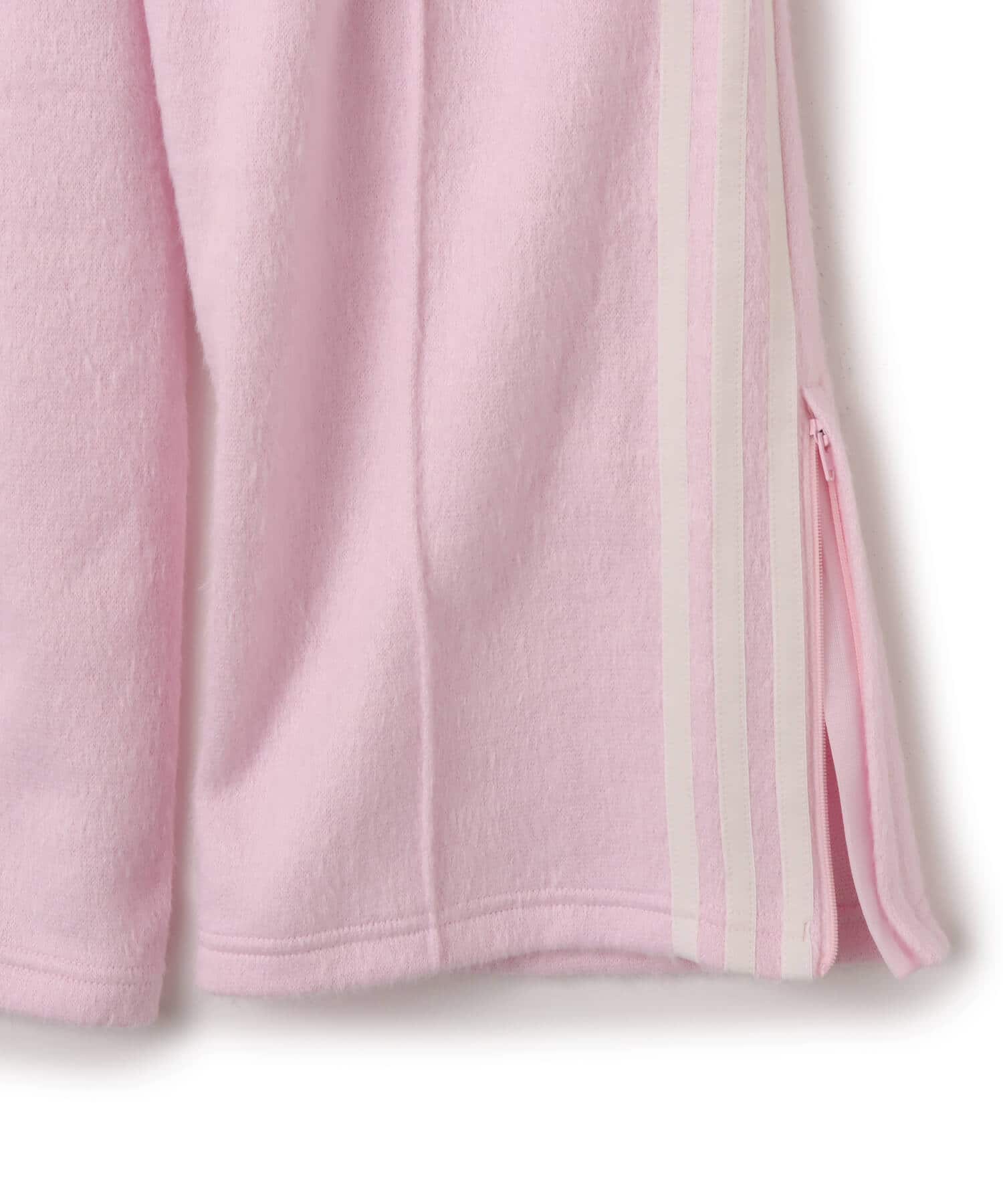 adidas MOHAIR FIREBIRD LOOSE TRACK TRACKSUIT BOTTOMS クリアピンクの画像