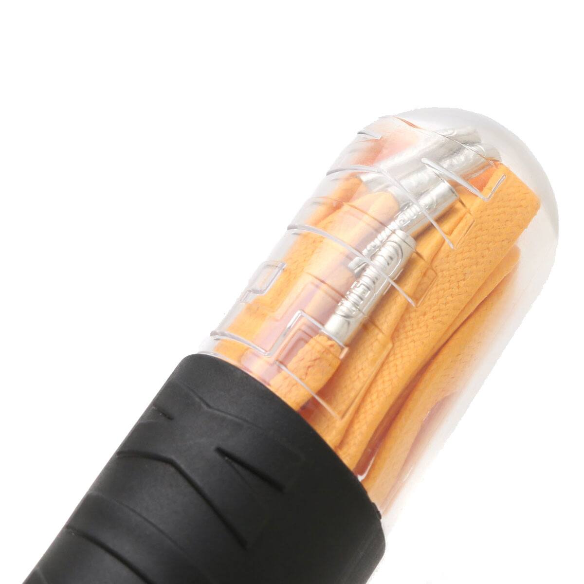 KIXSIX WAXED SHOELACE (CAPSULE)  YELLOW/silverの画像