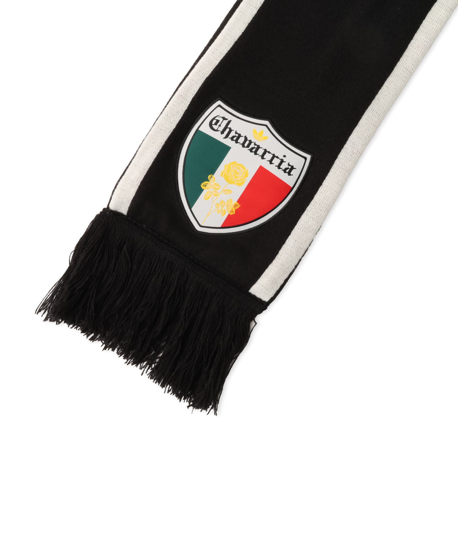 adidas CHAVARRIA SOCCER SCARF ブラック/ベタースカーレット/カレッジグリーンの画像