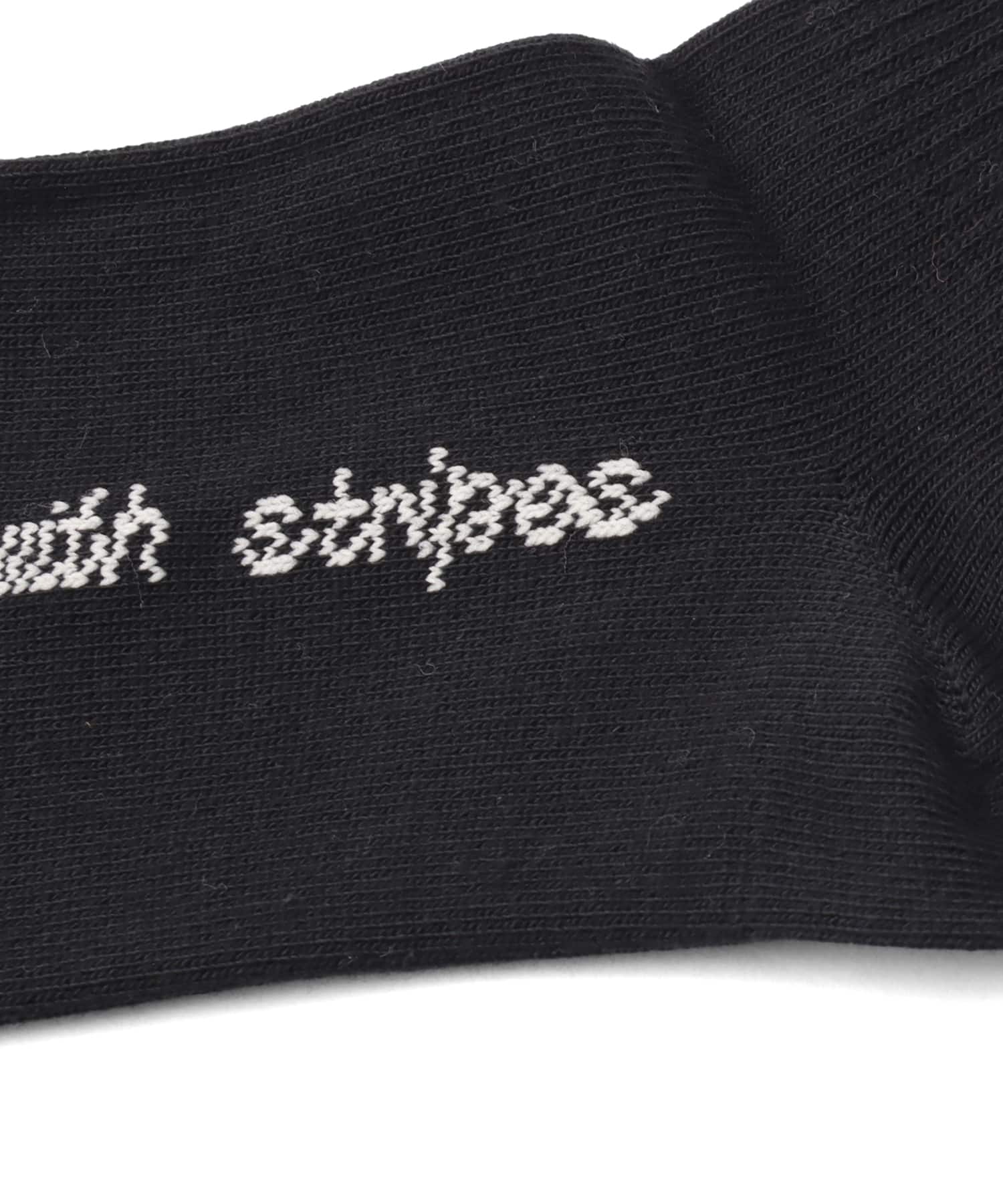 adidas BY AVAVAV KNEE SOCKS 3P クリームホワイト/ブラック/ブラックの画像
