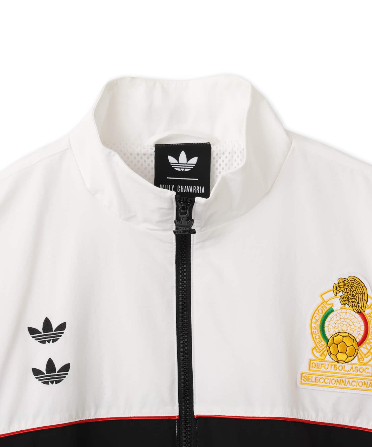 adidas CHAVARRIA CDM WOVEN TRACK JACKET ホワイト/ブラックの画像