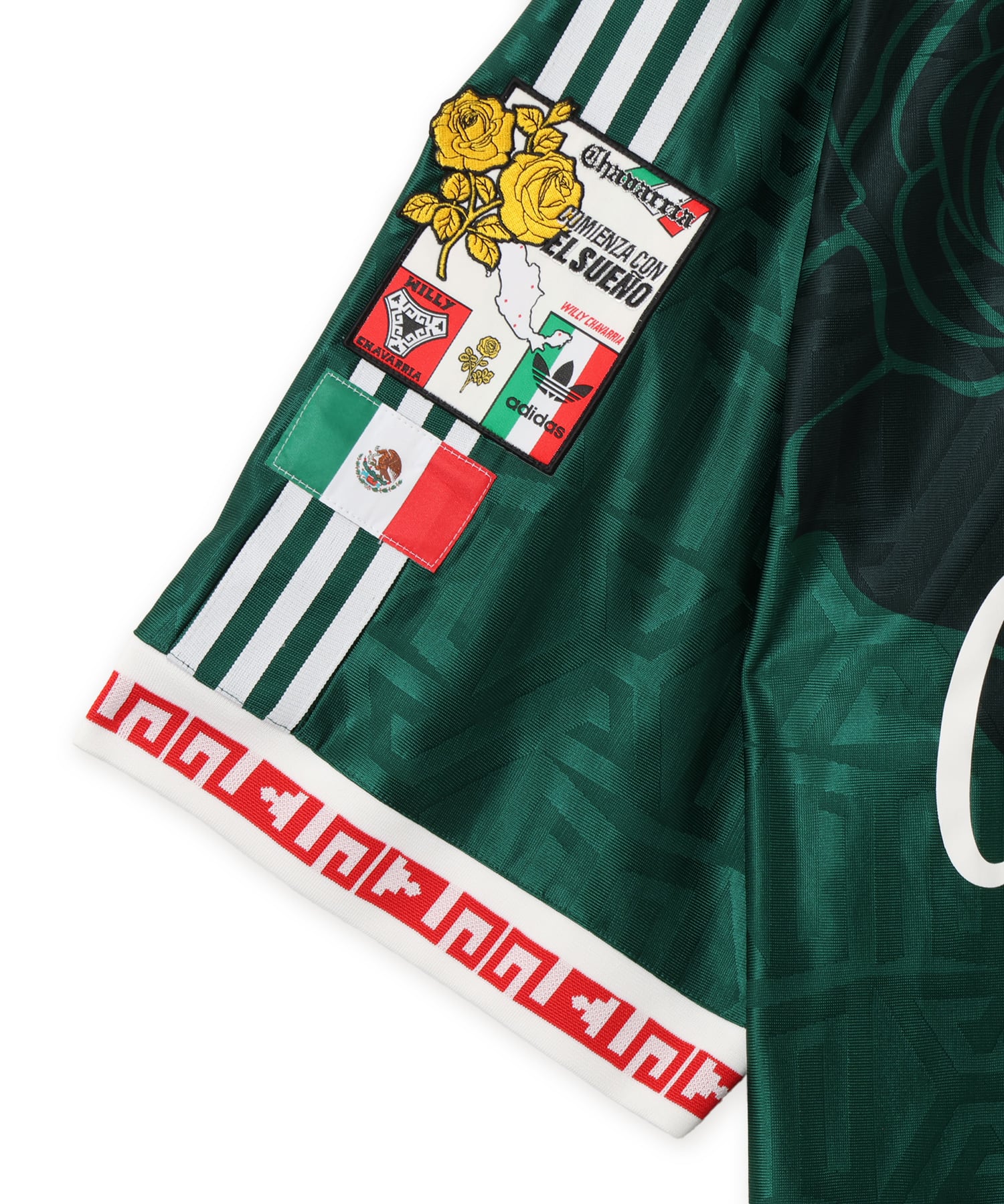 adidas CHAVARRIA SOCCER JERSEY カレッジグリーンの画像