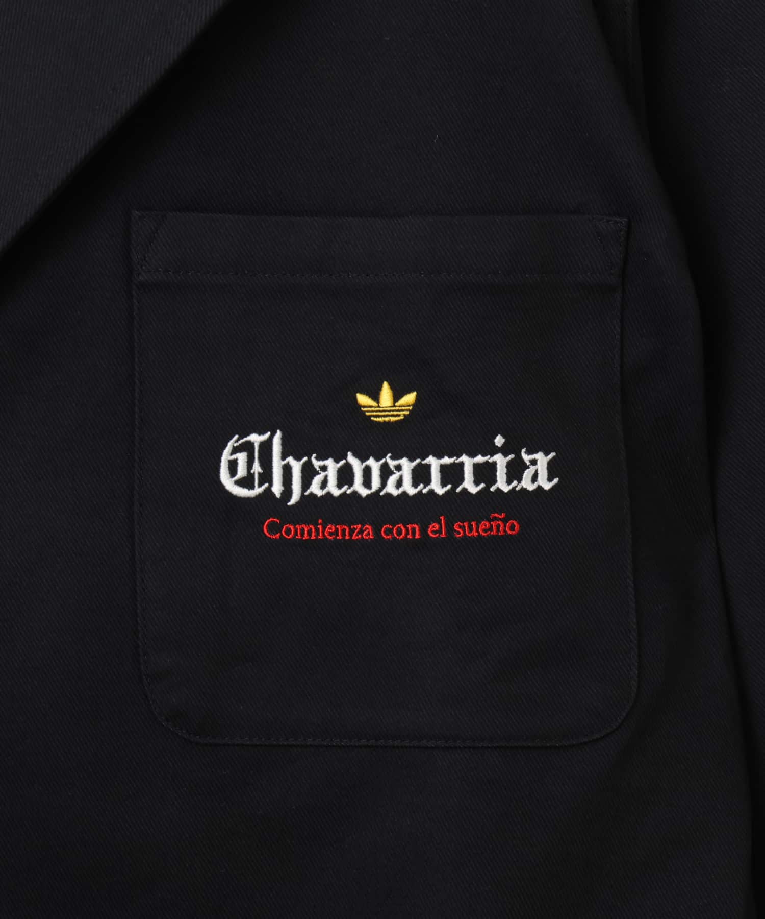 adidas CHAVARRIA PLAYERS TWILL BLAZER JACKET ブラックの画像