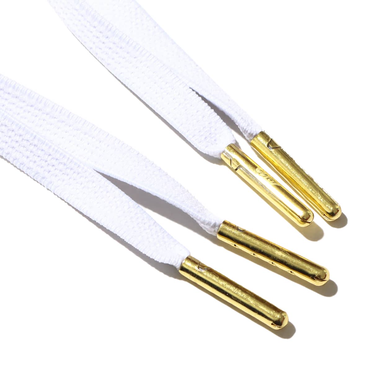 KicksWrap Easy Shoelaces White 120cm WHITE 22HO-Iの画像
