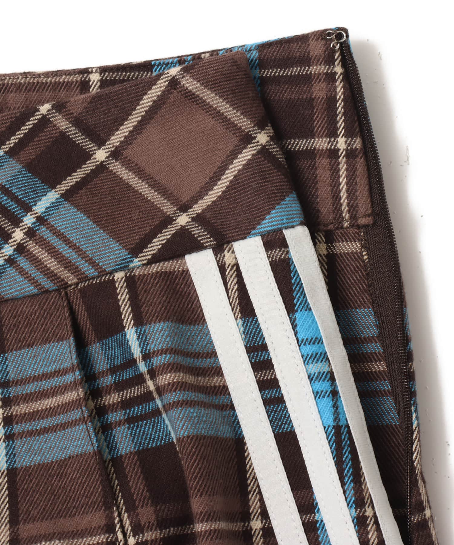 adidas PLEATED CHECK SKIRT マルチカラーの画像