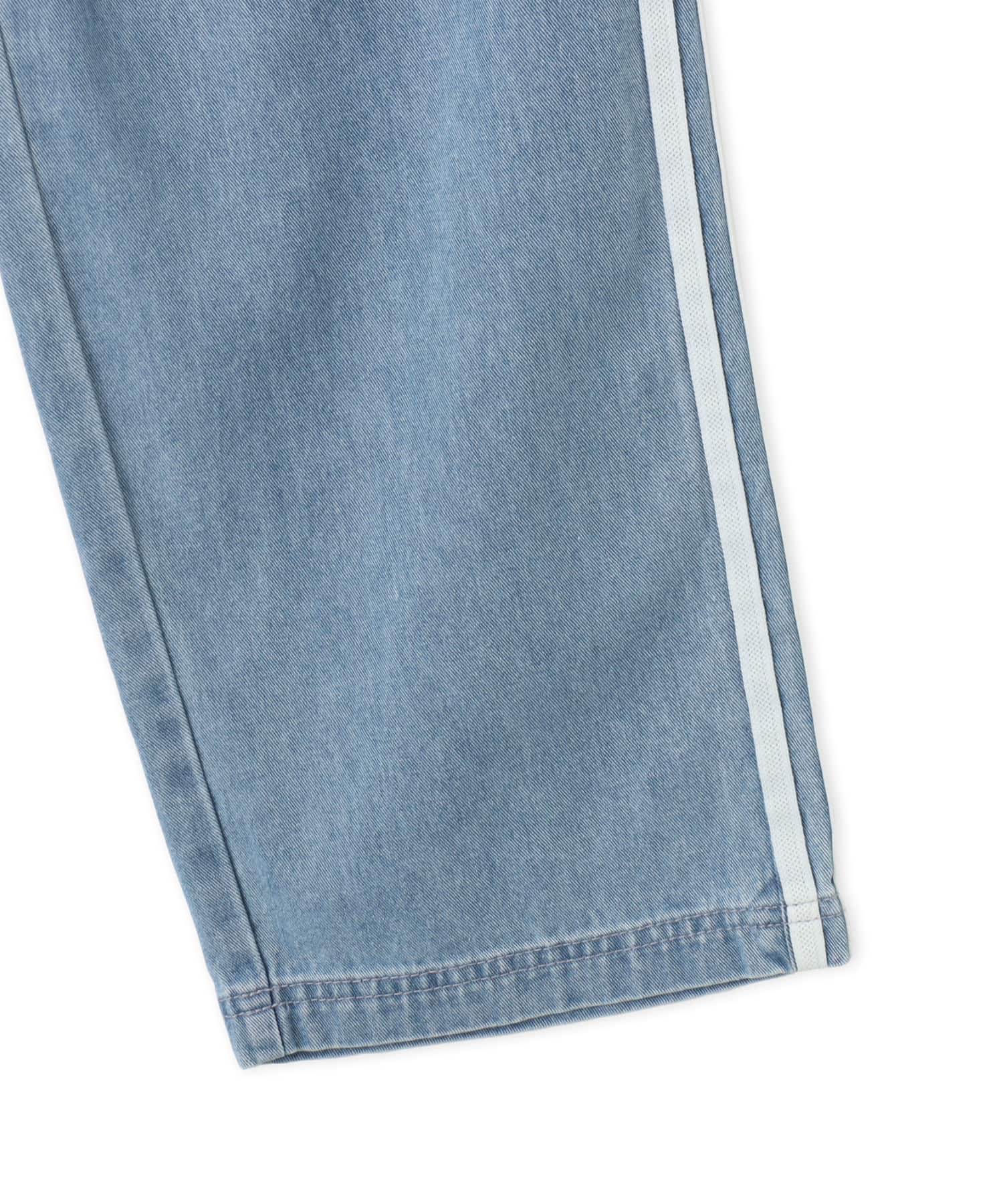adidas DENIM FIREBIRD TRACK PANTS ライトブルーの画像