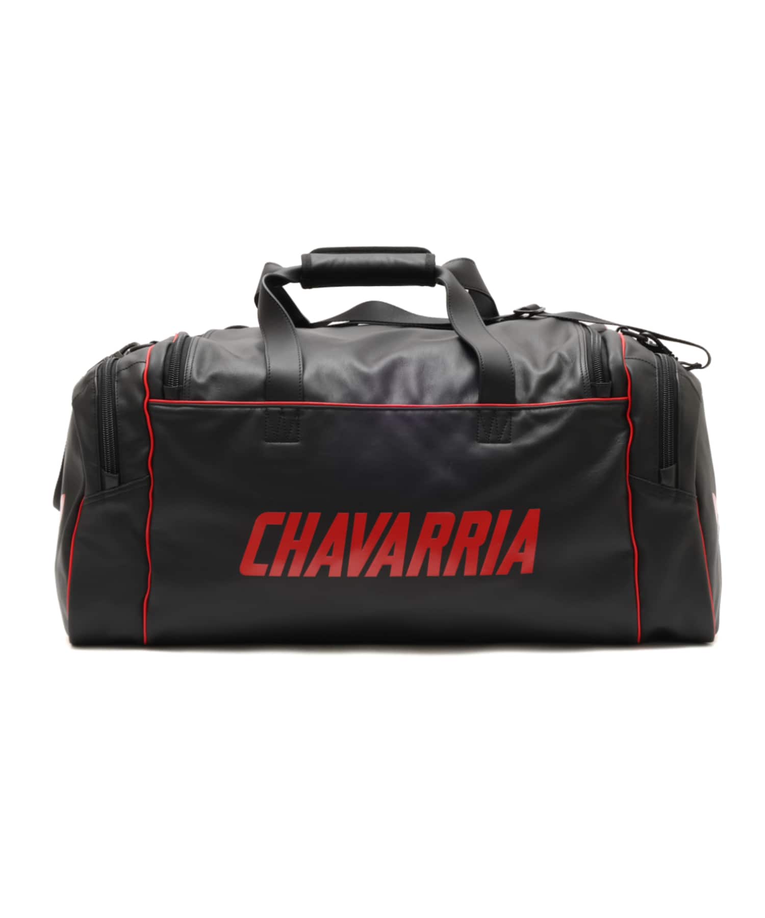adidas CHAVARRIA PREMIUM LEATHER GYM BAG ブラックの画像