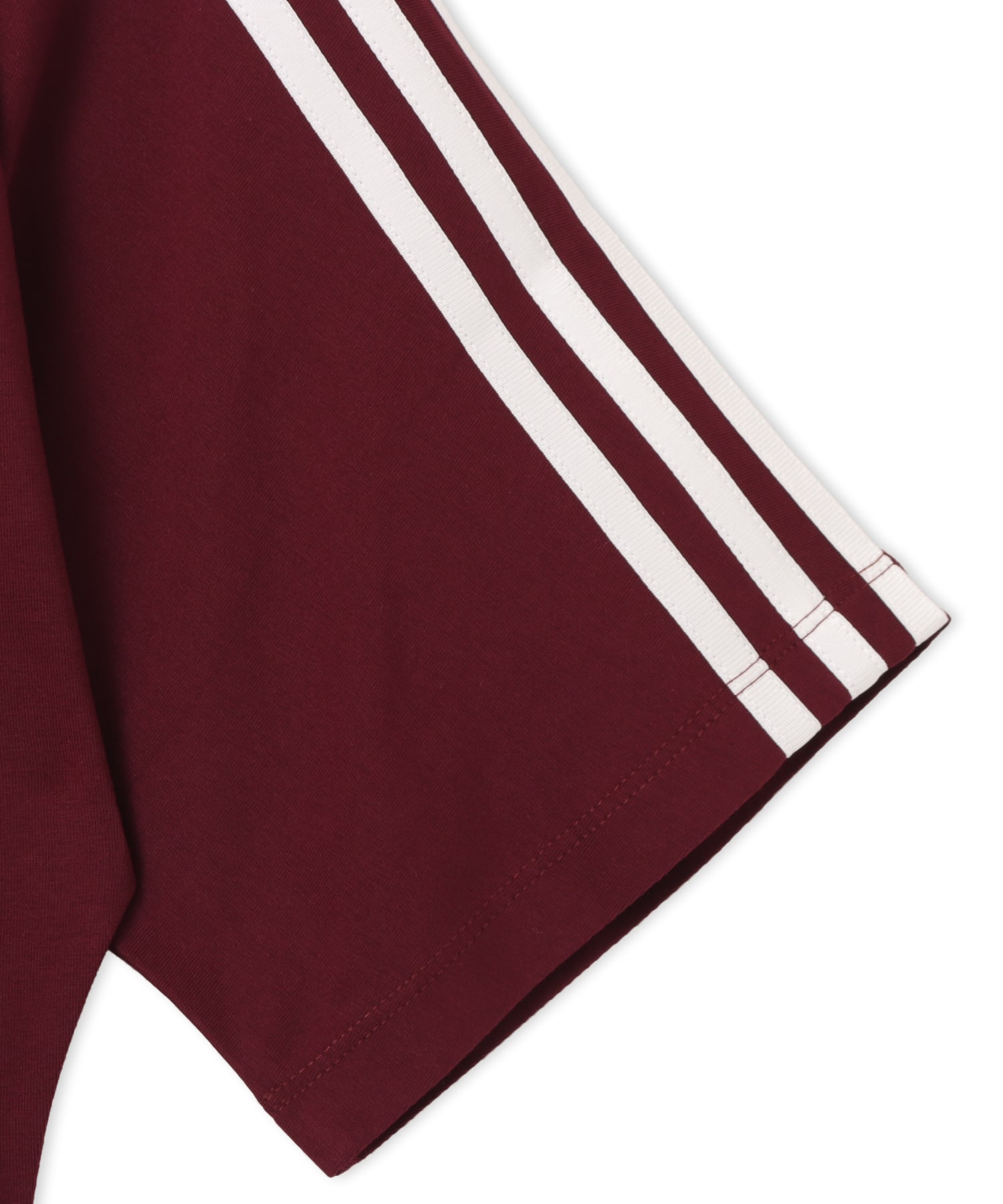 adidas ADILENIUM 5.0  SLIM SS TEE マルーンの画像