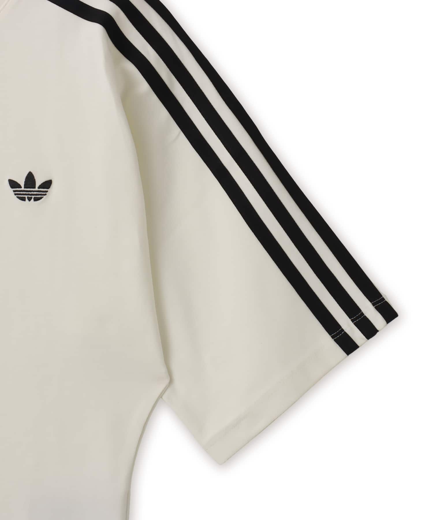 adidas ADILENIUM 5.0  SLIM SS TEE オフホワイトの画像