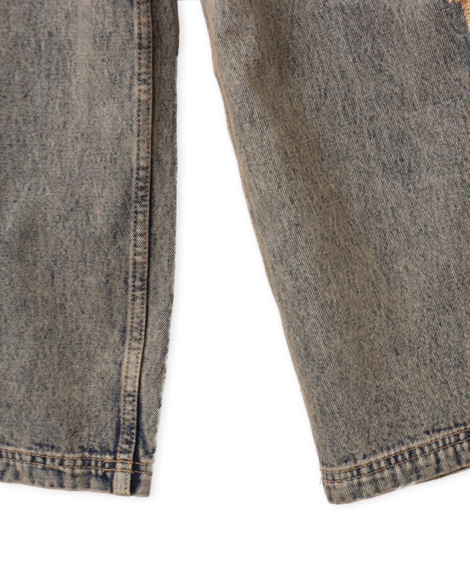 adidas ADILENIUM 5.0  FB DENIM カーキブラウンの画像