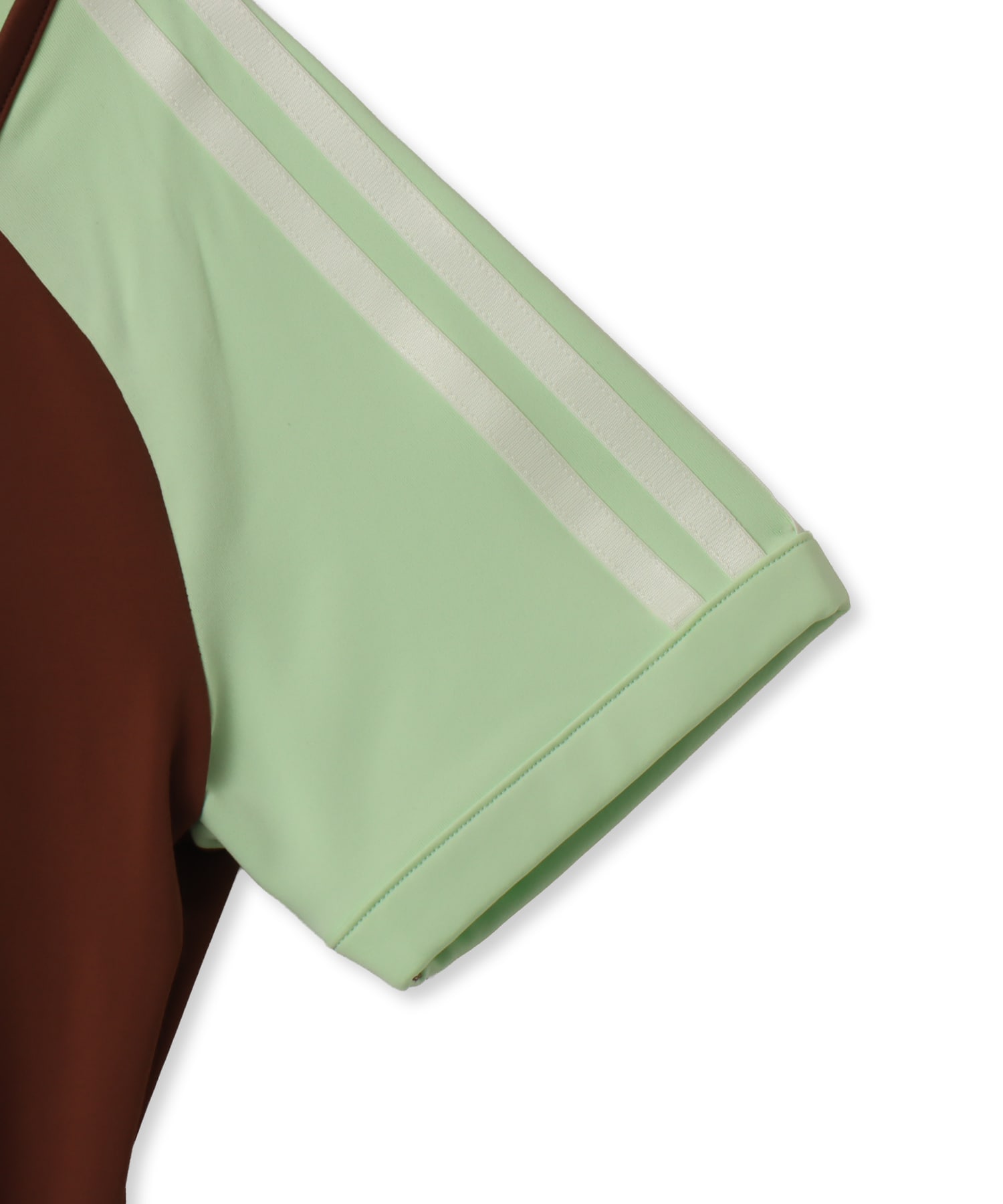 adidas SUMMER GLOW VINTAGE T-SHIRT プリラブドブラウン/セミグリーンスパークの画像