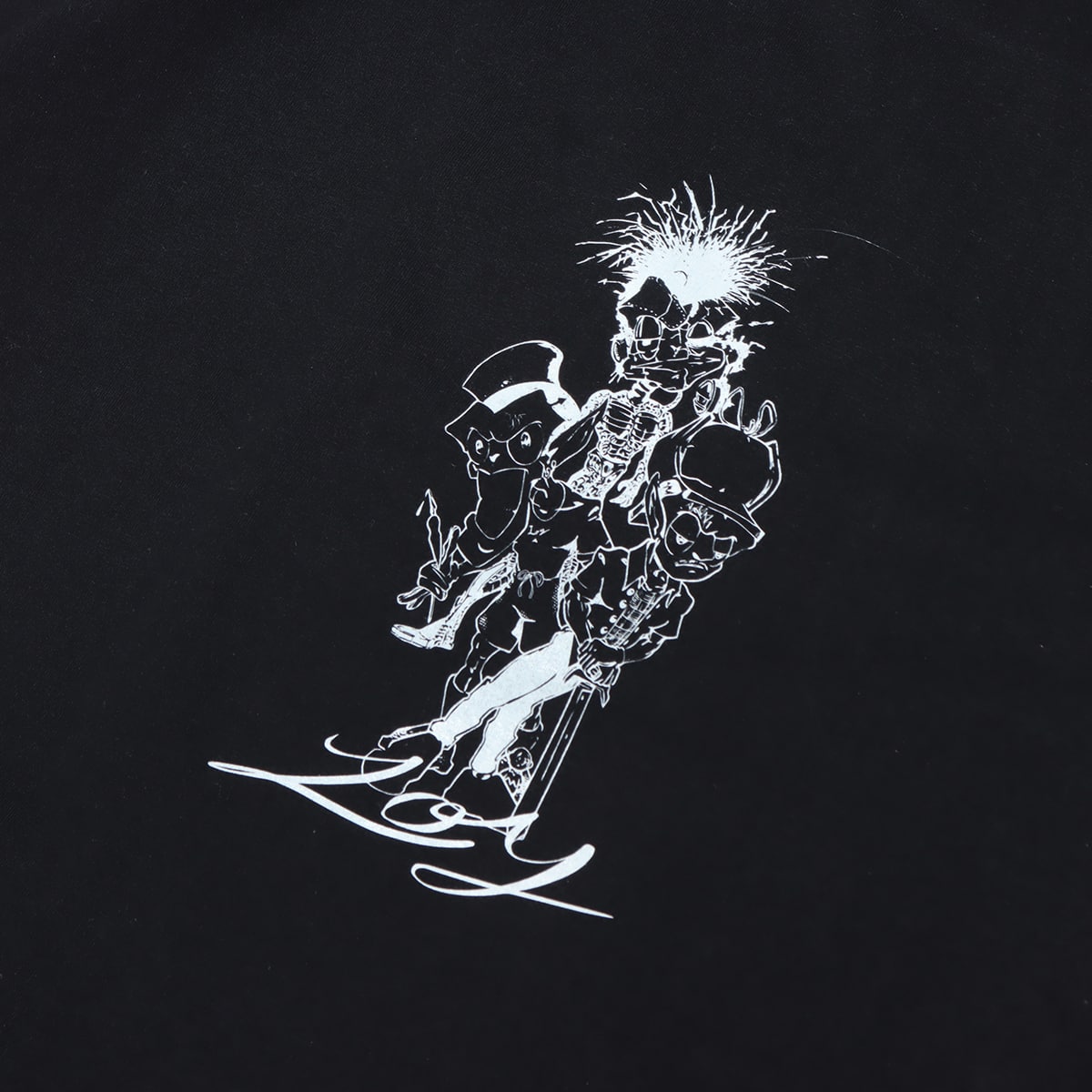 Loy Ahrkt Plug Boys Tee ブラック 21SP-Iの画像