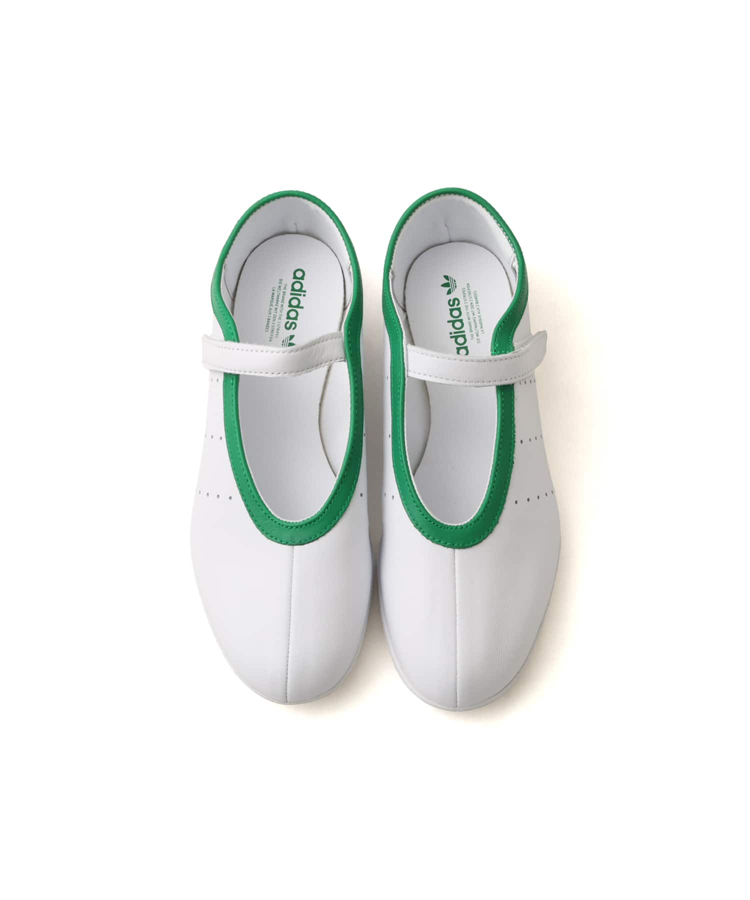 adidas STAN SMITH LO BALLET W FTWWHT/FTWWHT/GREENの画像