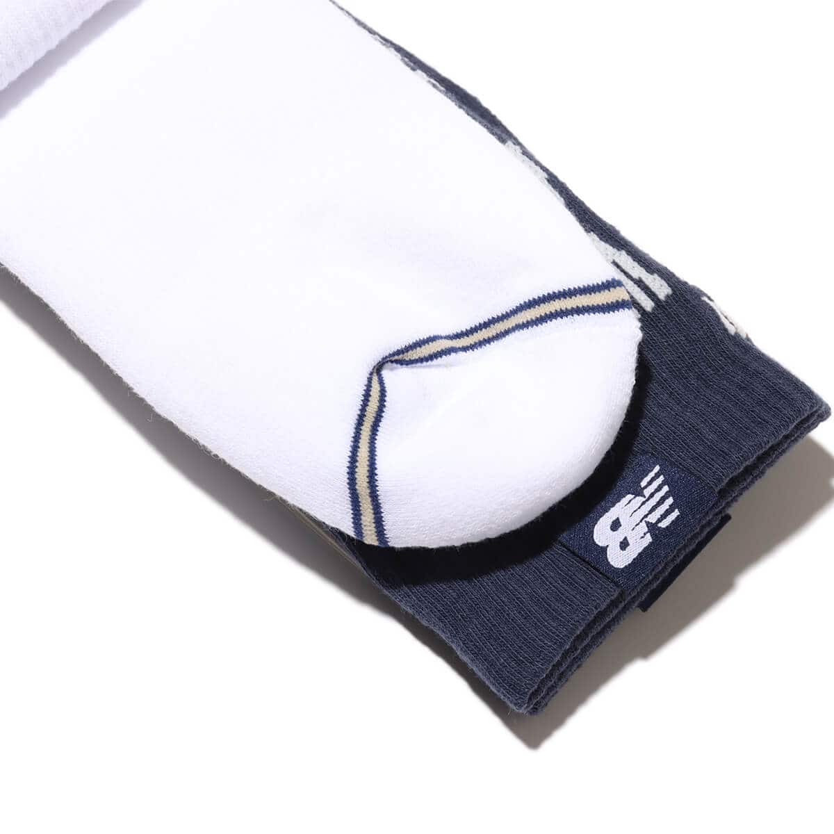 New Balance ミッドカフ 2P ソックス アソートカラー1 24SS-Iの画像
