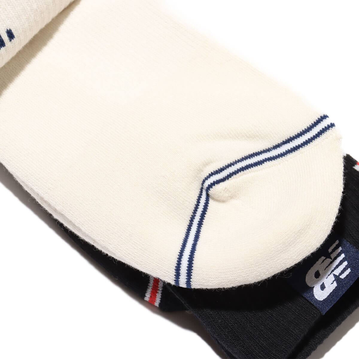 New Balance ミッドカフ 2P ソックス アソートカラー2 24SS-Iの画像