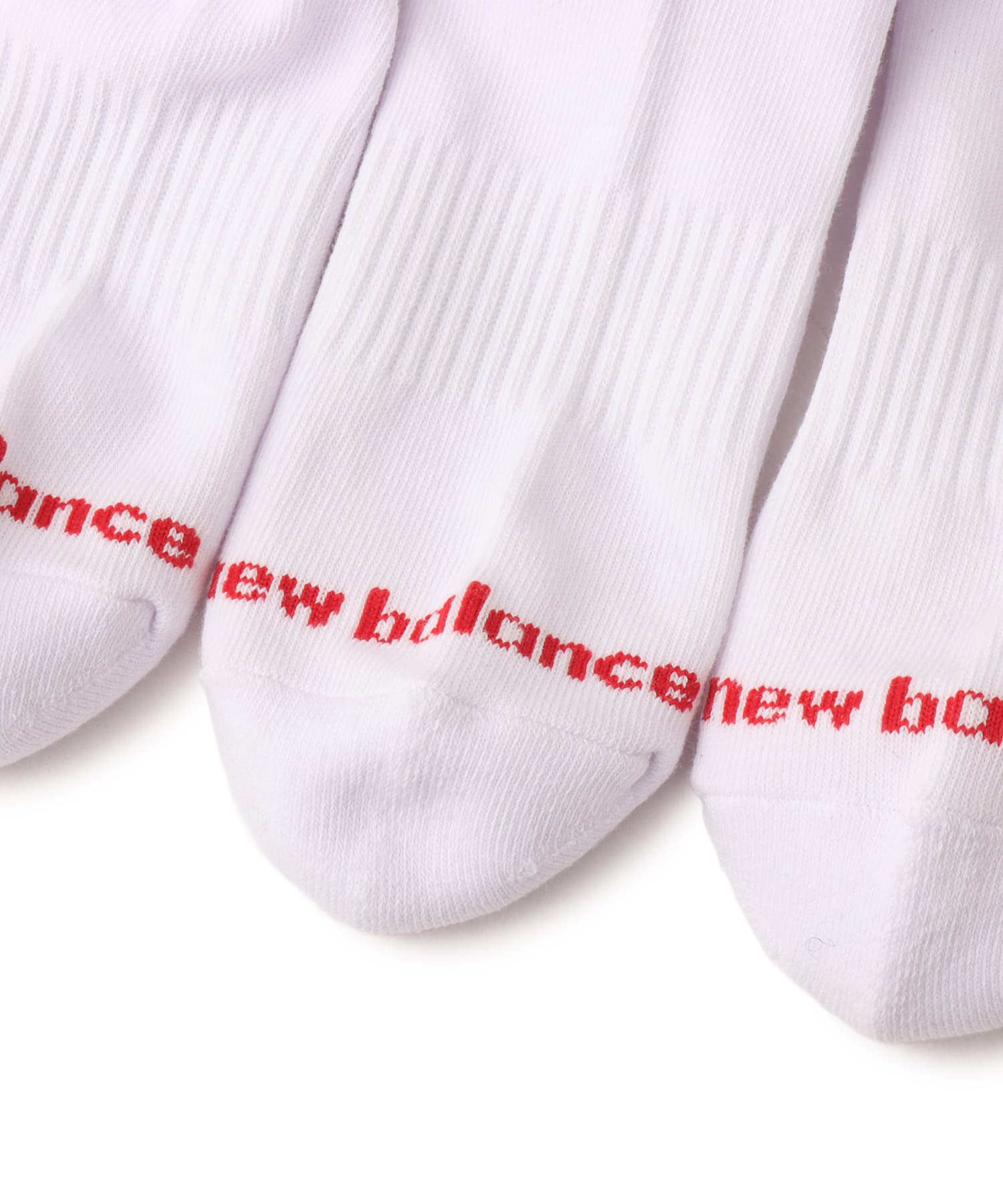 New Balance MID LENGTH 3 PACK SOCKS ホワイトの画像
