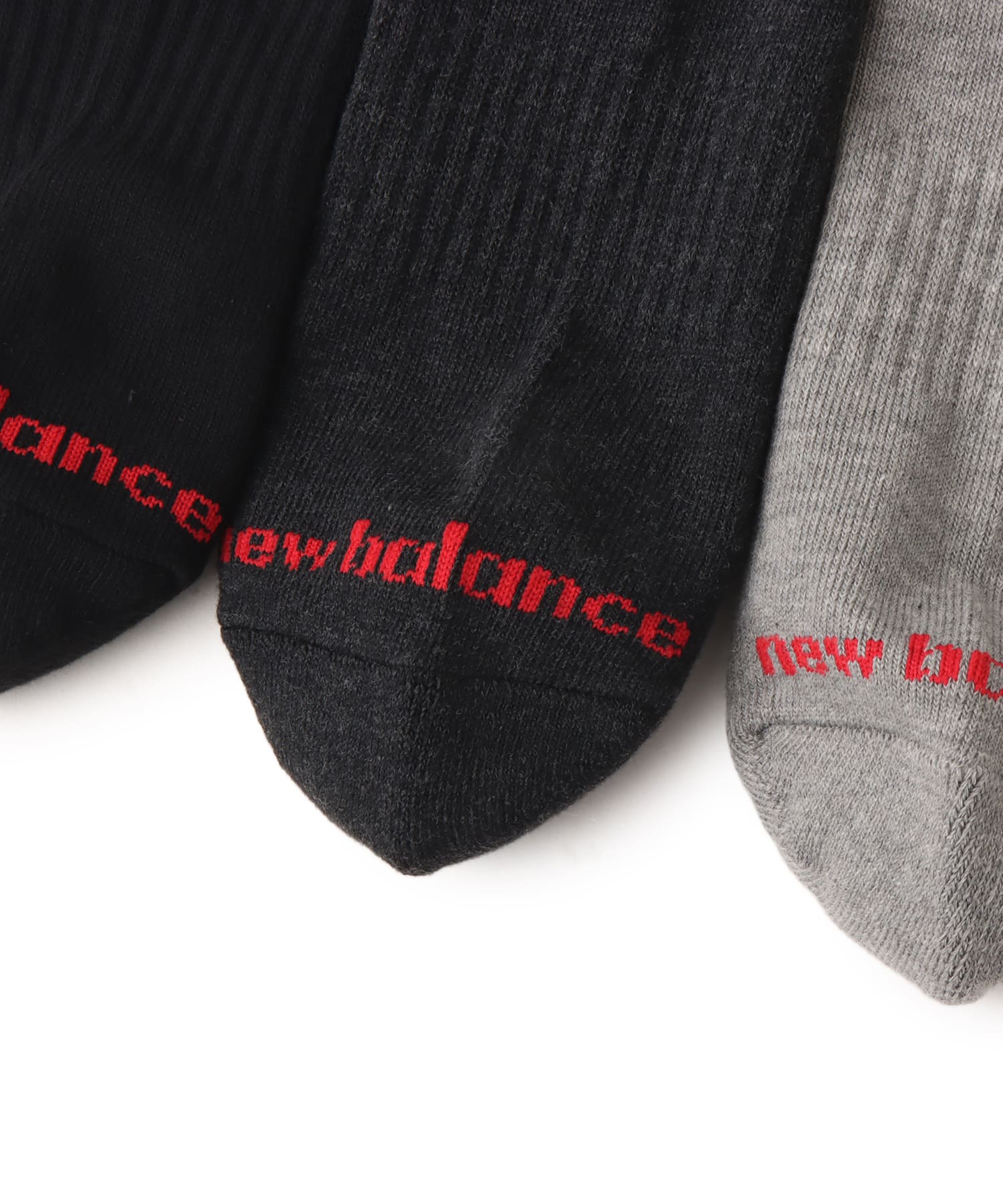 New Balance REGULAR LENGTH 3 PACK SOCKS アソートカラー1の画像