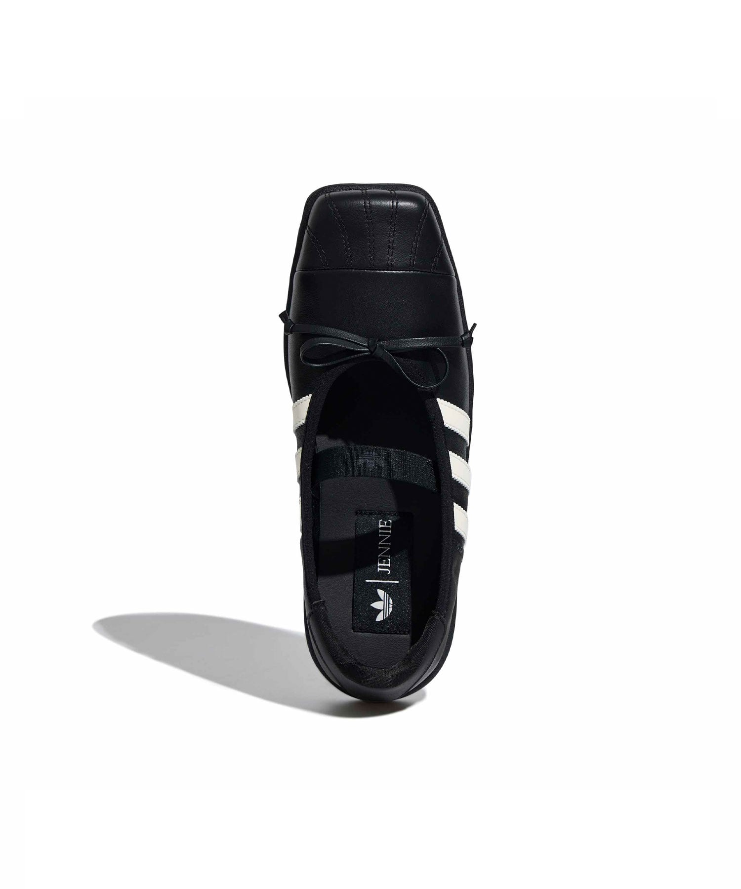 adidas JENNIE SUPERSTAR SQ BALLET CBLACK/CBLACK/OWHITEの画像
