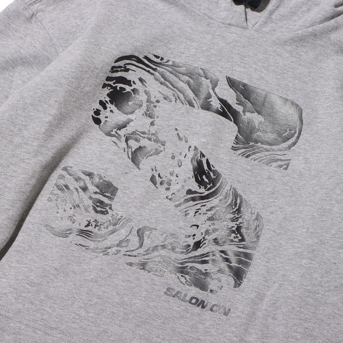 SALOMON SAL S FILL PERF HOODIE Heather Greyの画像
