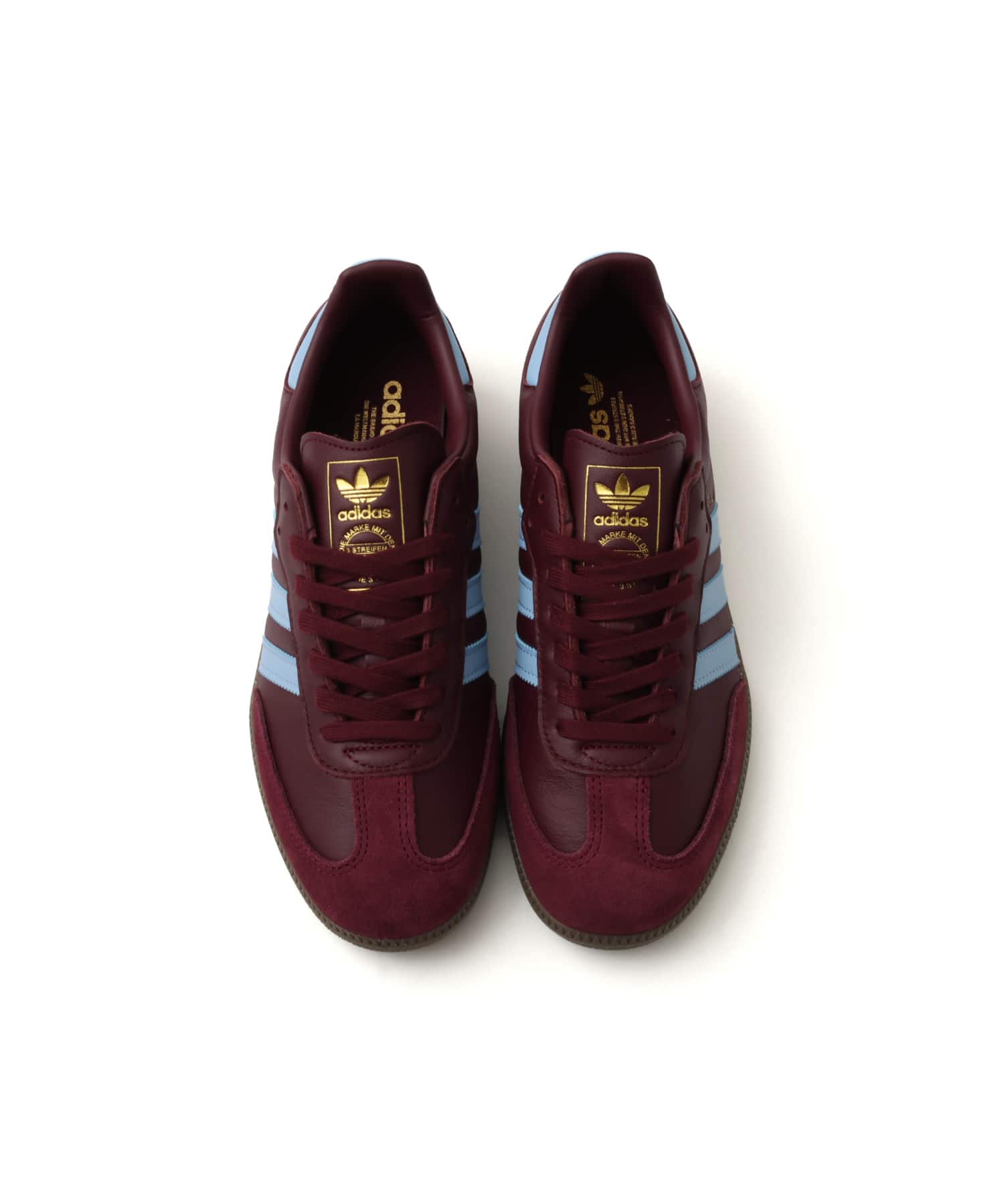 adidas SAMBA OG MAROON/AMBSKY/GUM5の画像