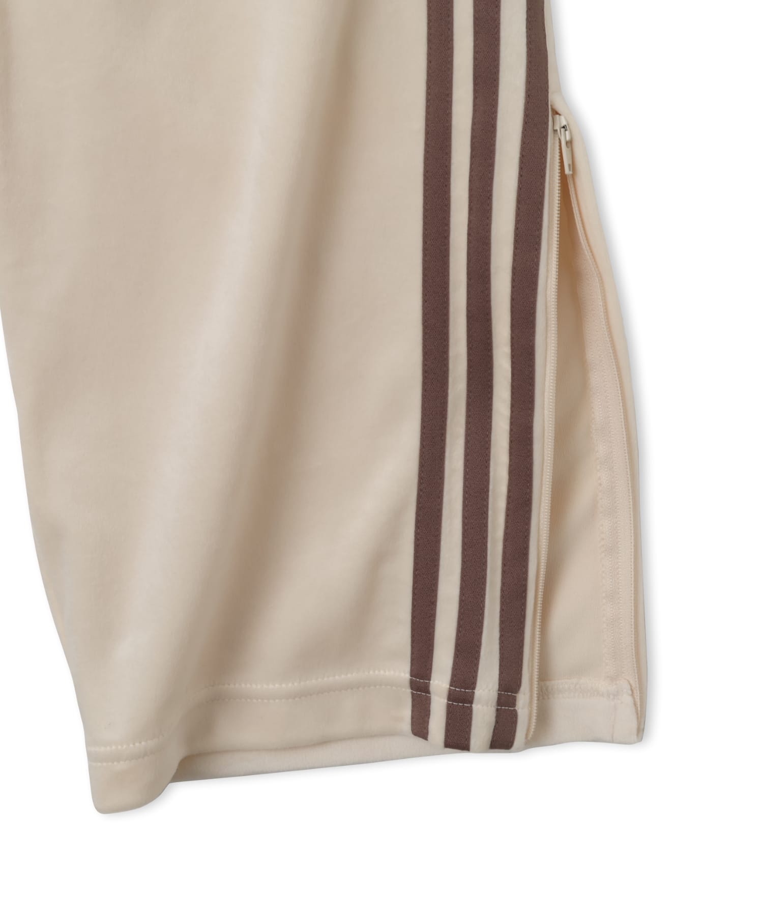 adidas FIREBIRD VELOUR TRACK PANTS ワンダーホワイトの画像