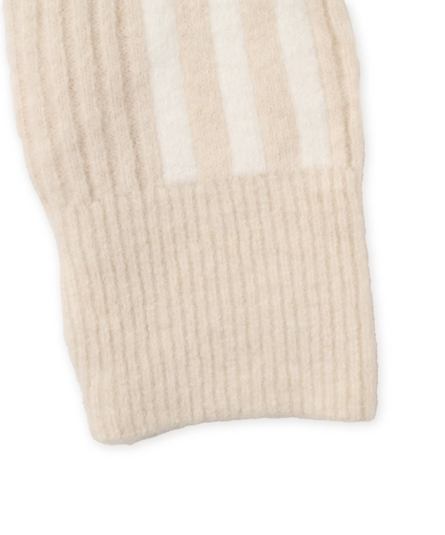 adidas JENNIE KNITTED WRAP AROUND CARDIGAN クリアブラウンの画像