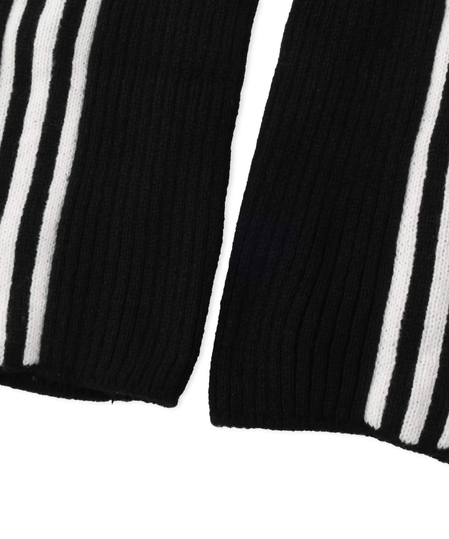adidas JENNIE KNEE HIGH LEG WARMERS ブラック/ホワイトの画像