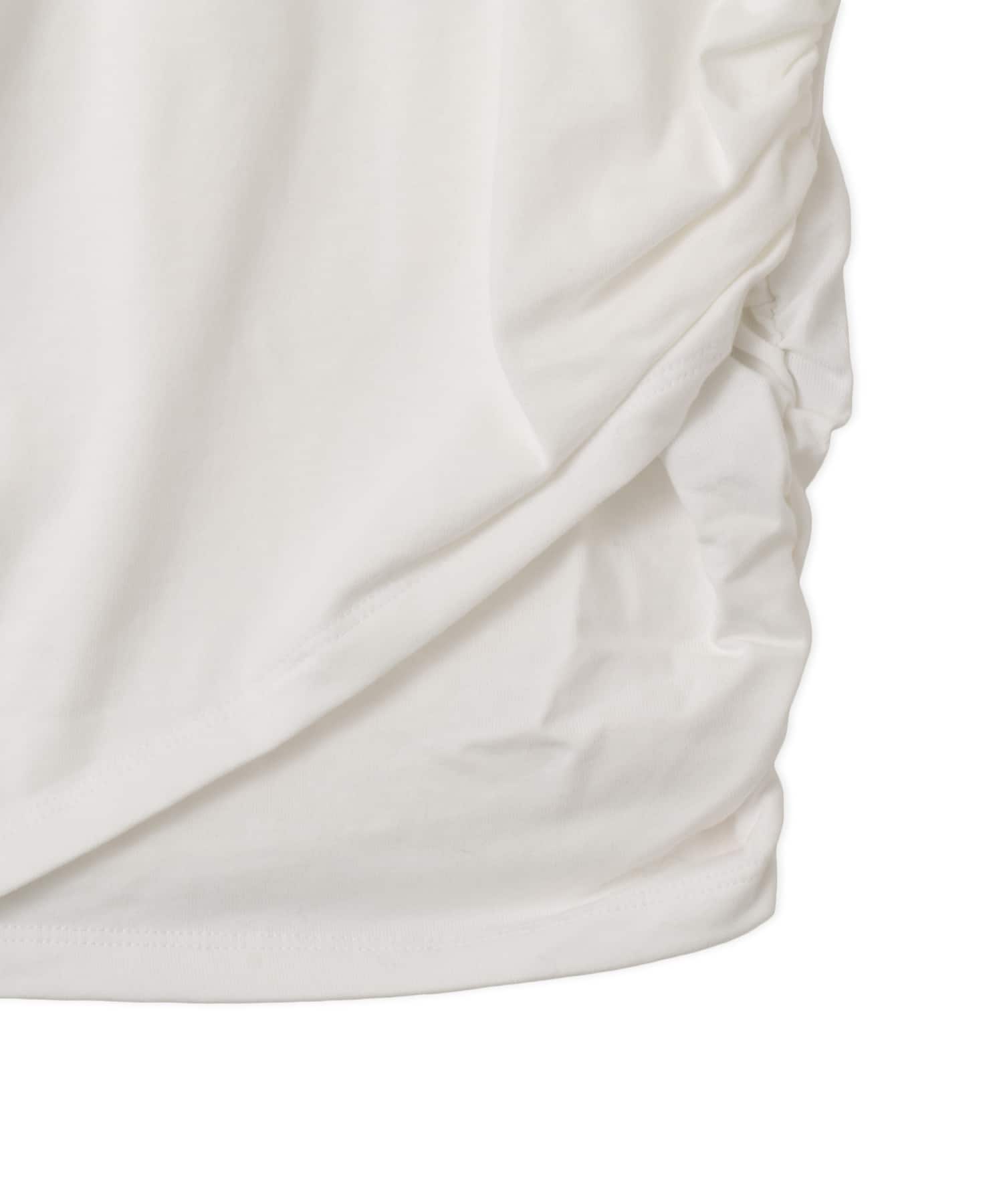 adidas JENNIE LAYERED T-SHIRT ホワイトの画像