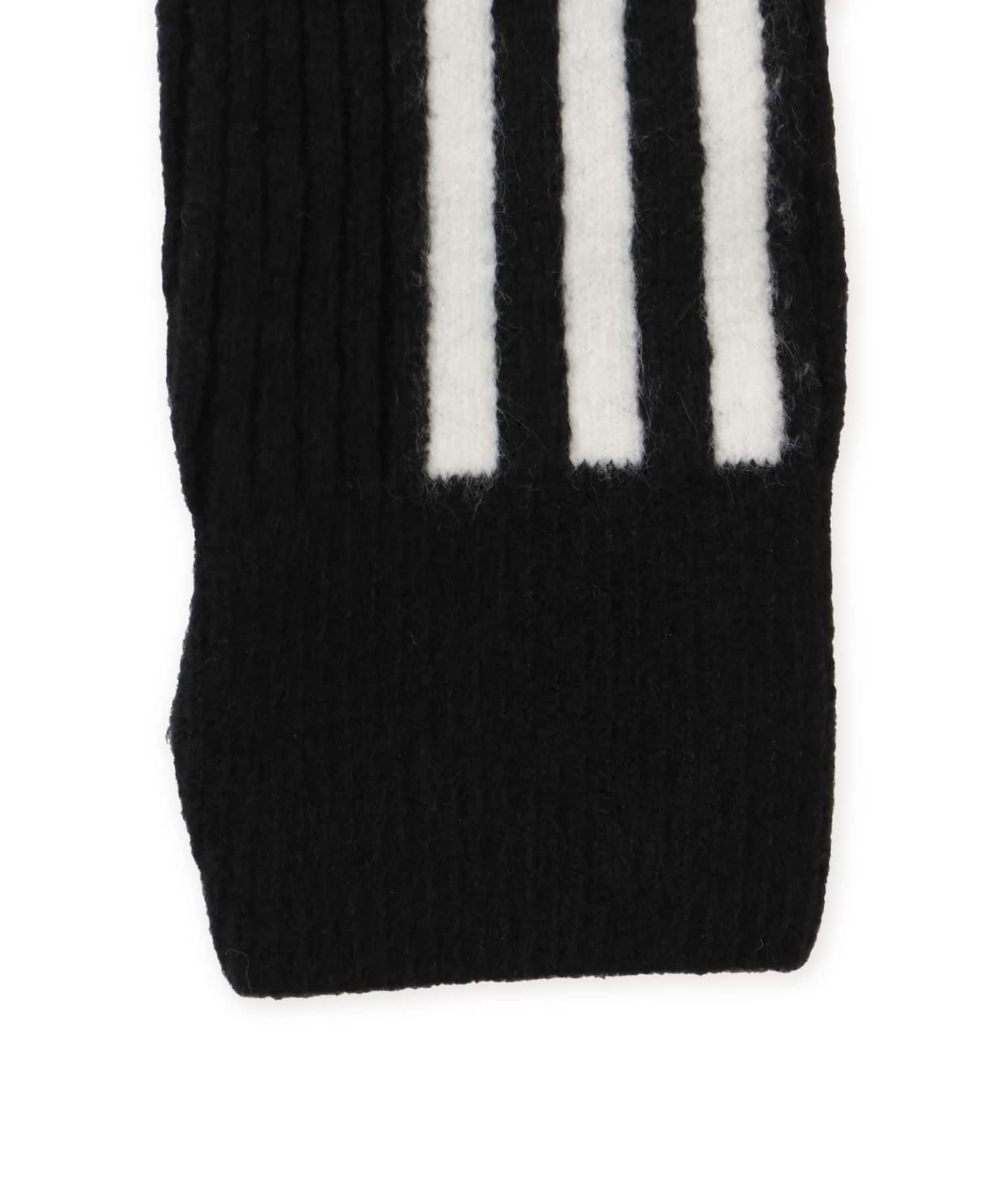 adidas JENNIE KNITTED WRAP AROUND CARDIGAN ブラックの画像