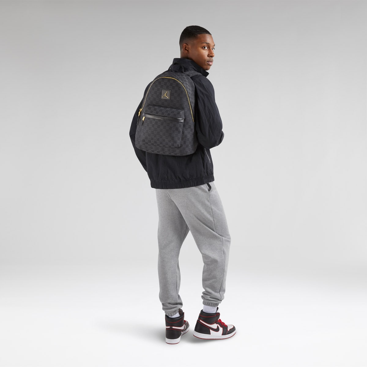 Jordan Brand Monogram Backpack "Black"