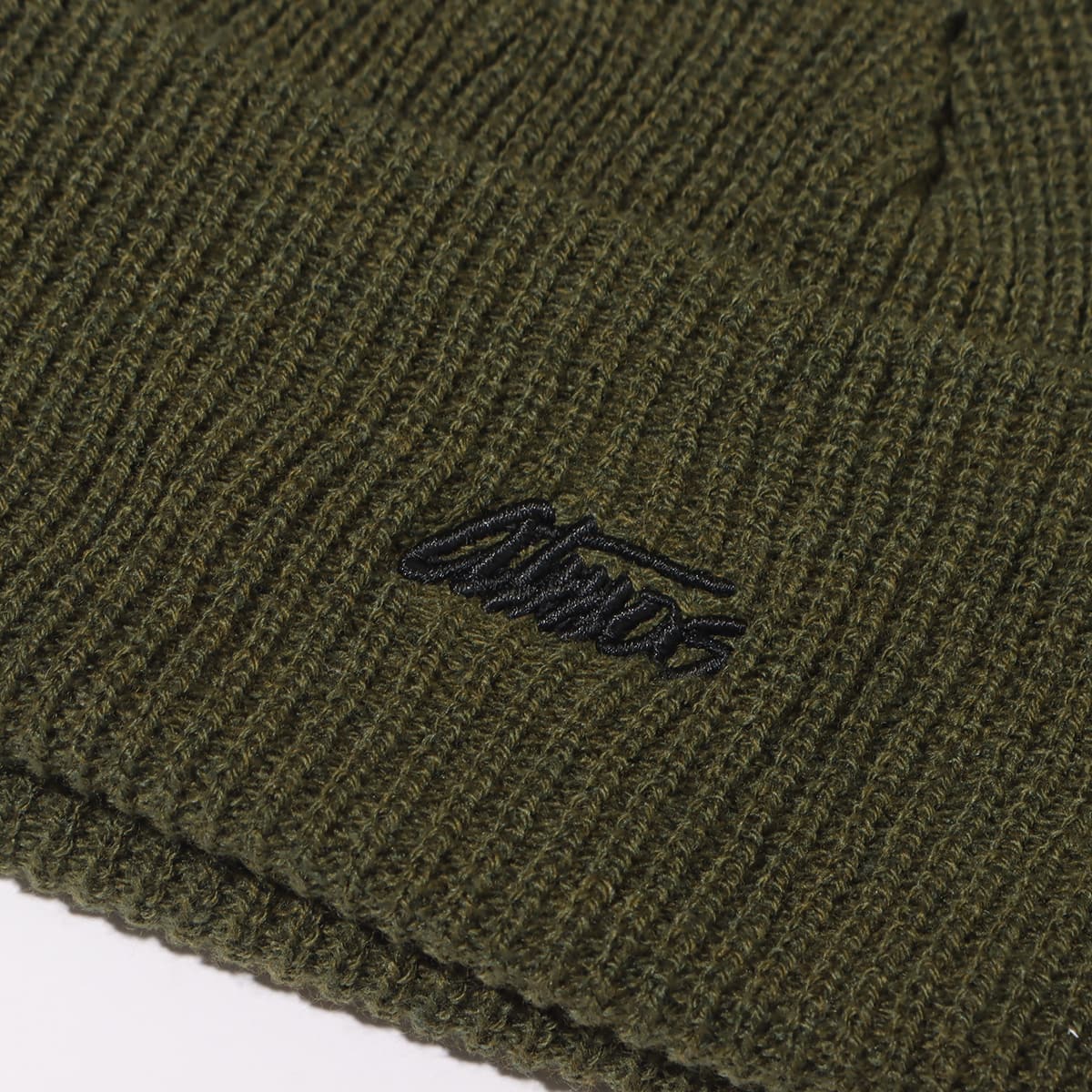 atmos Small Logo Knit Cap KHAKIの画像