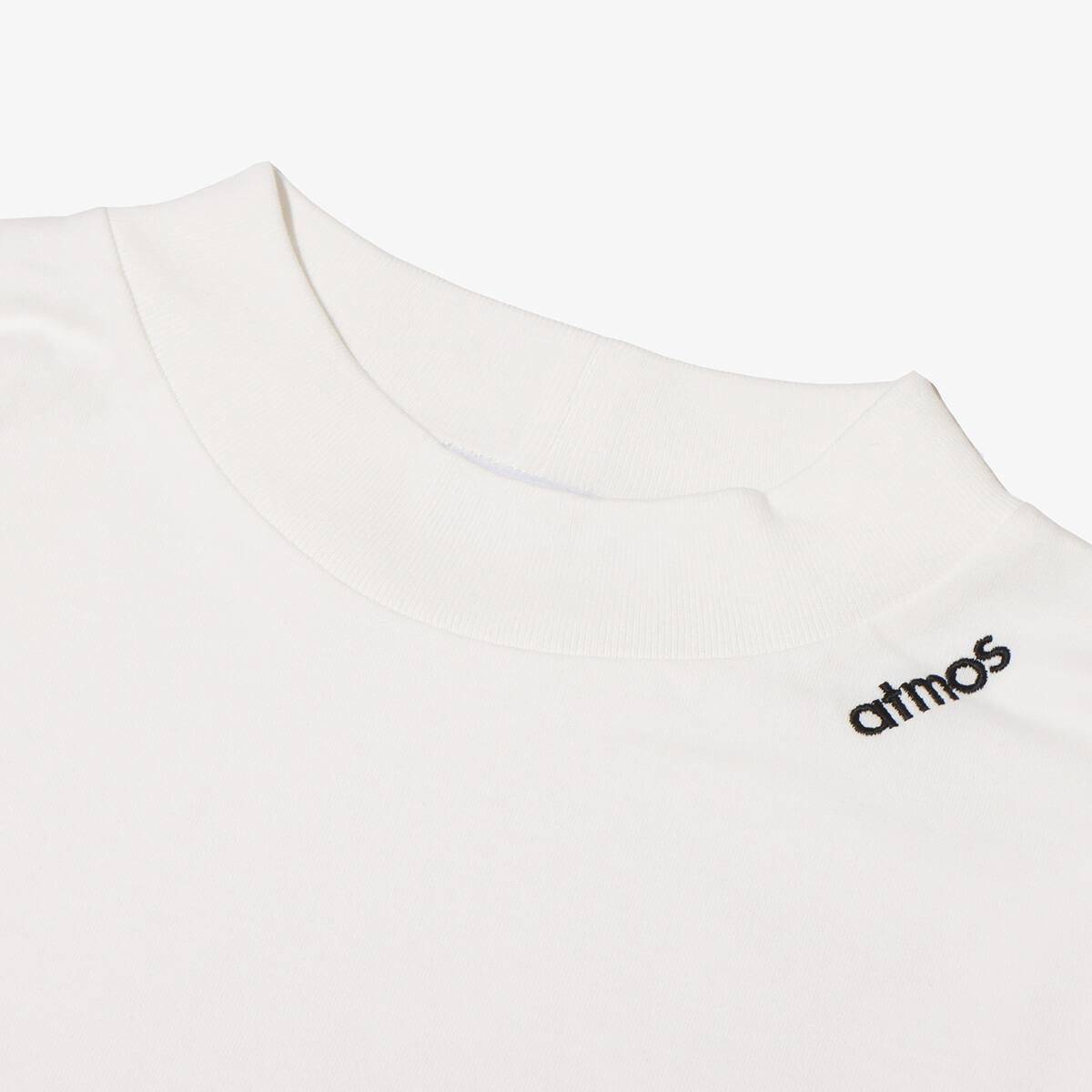 atmos Mock Neck LS T-Shirts WHITEの画像