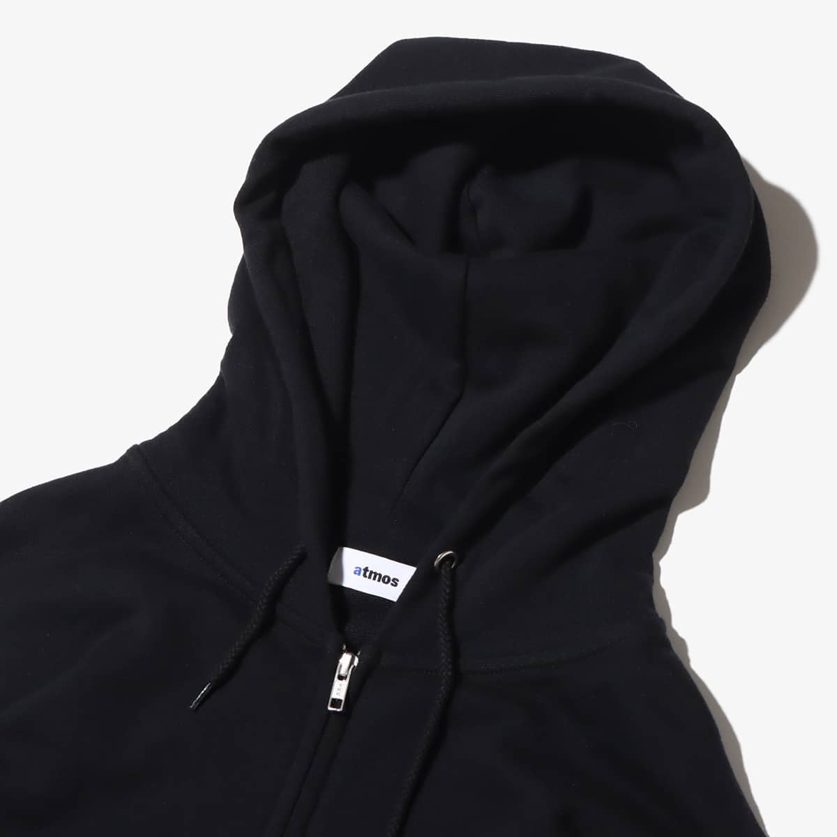 atmos small Logo Zip Up Hooded Sweatshirt BLACK 23FA-I