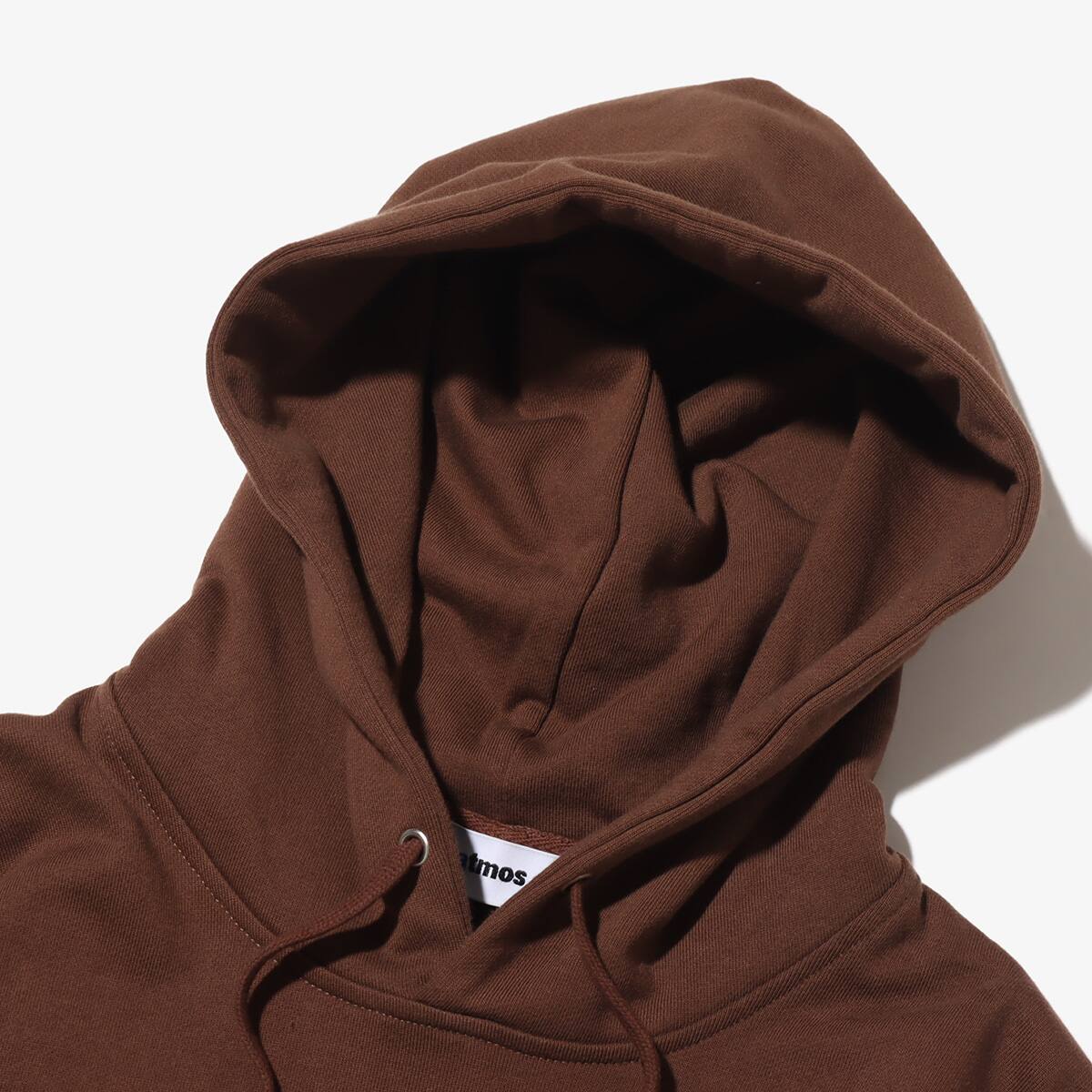 atmos Embroidery Classic Logo Hooded Sweatshirt BROWN 23FA-I