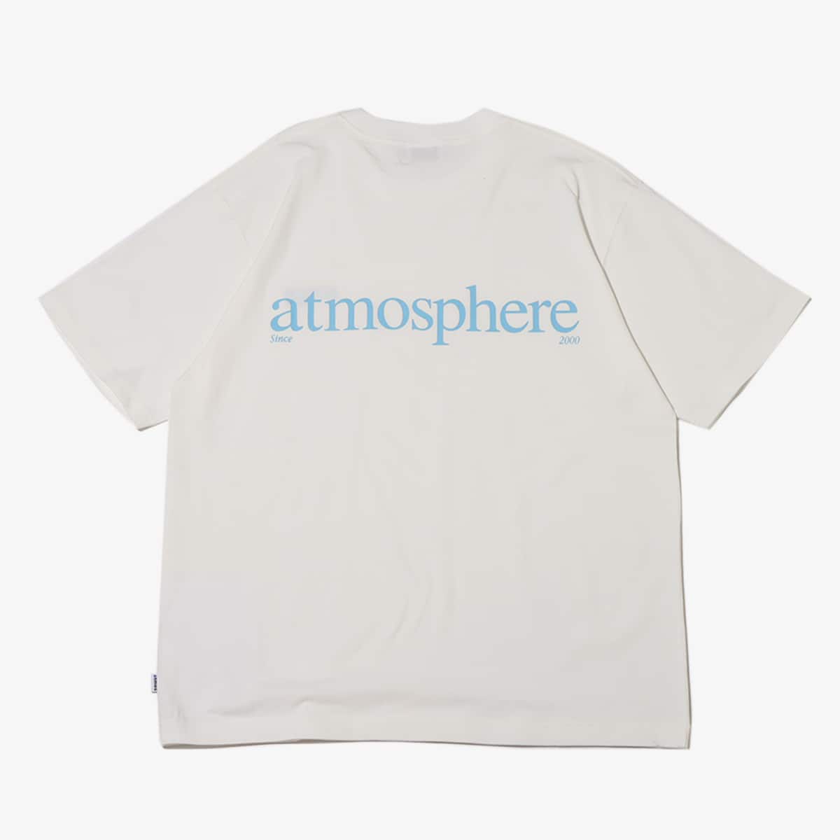 atmosphere Logo T-shirts WHITEの画像