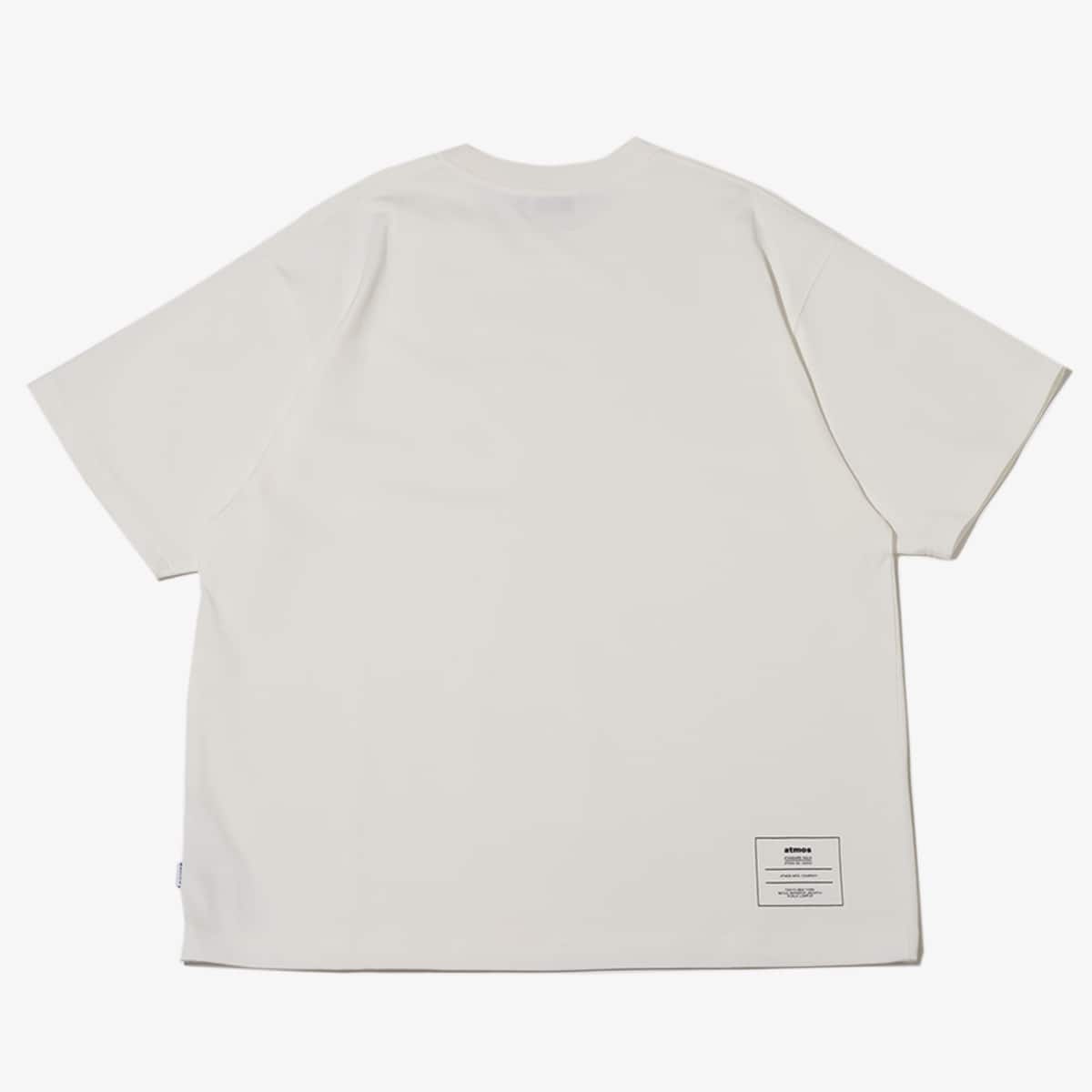 atmos PATCH LOGO T-Shirts WHITEの画像