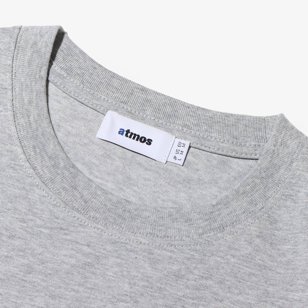 atmos Vintage college logo T-Shirts GREYの画像