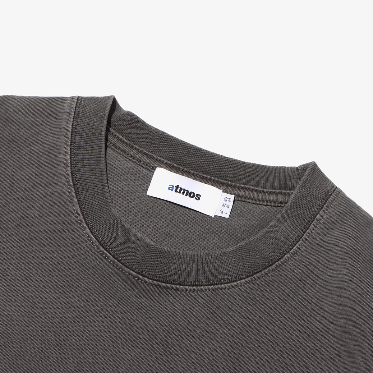 atmos Pigment Dyed T-shirts BLACKの画像