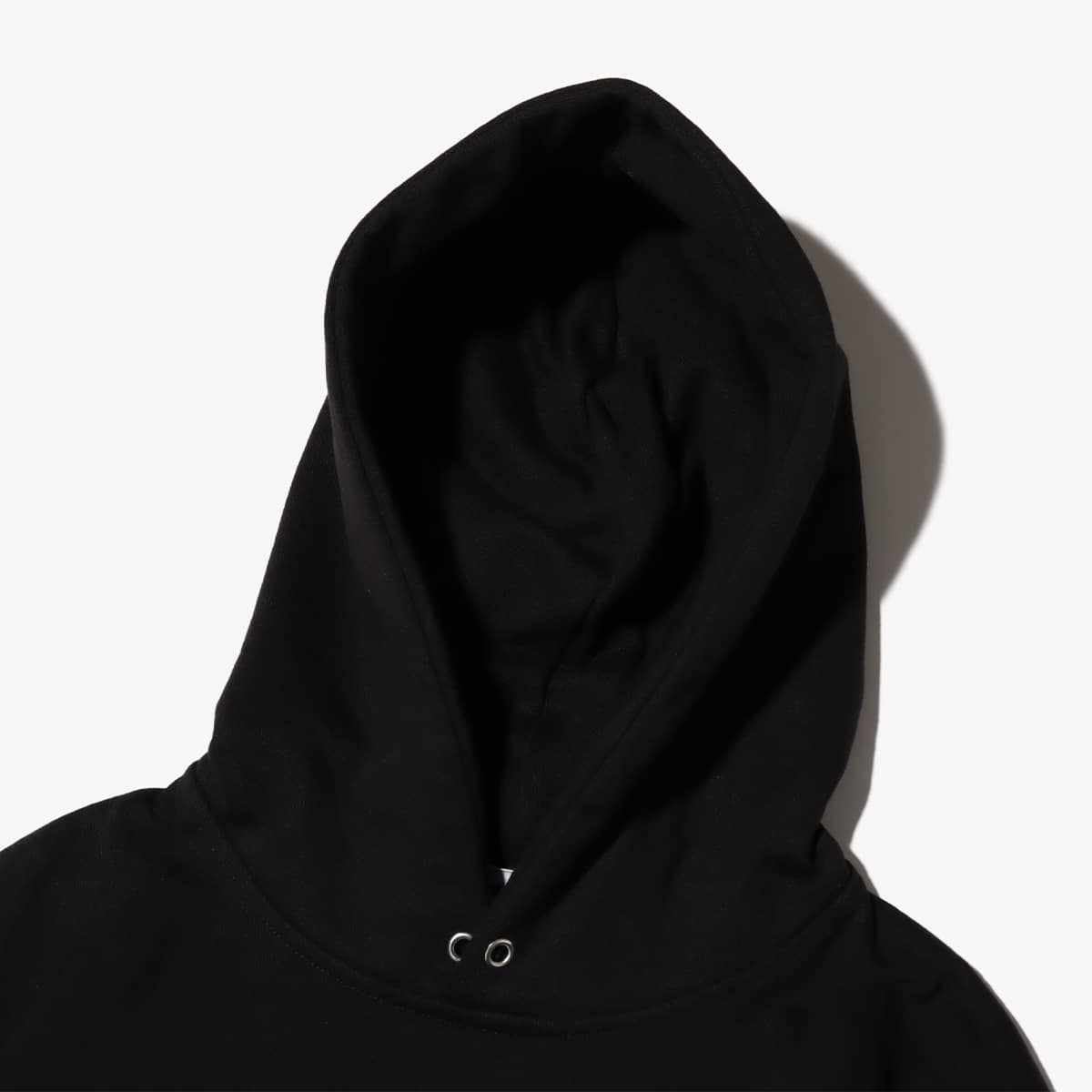 atmos FRONT LOGO Hooded Sweatshirt BLACKの画像