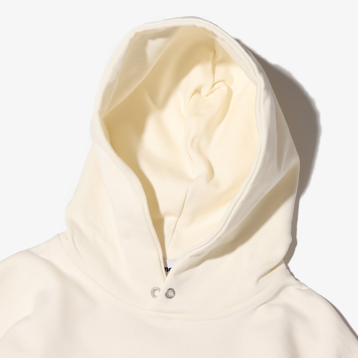 atmos FRONT LOGO Hooded Sweatshirt WHITEの画像