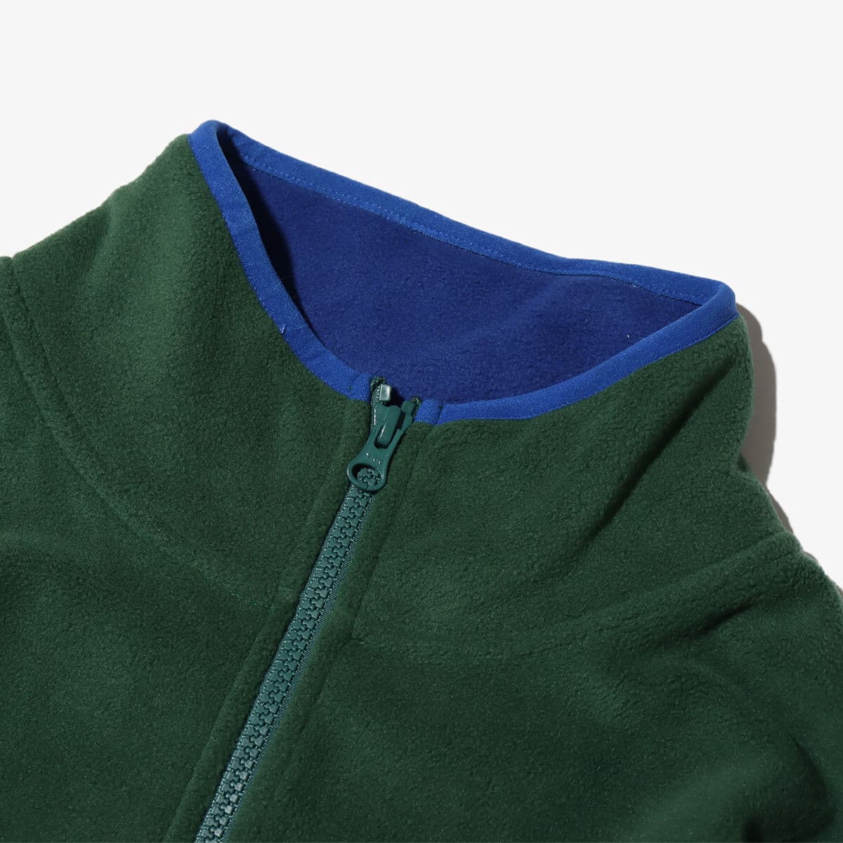 atmos HALF ZIP FREECE TOPS GREEN（アトモス ハーフジップ