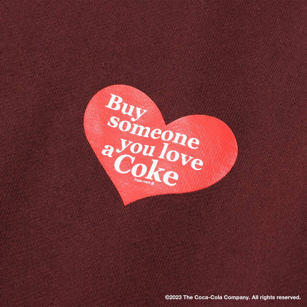 Coca Cola | atmos Crew Neck Sweatshirts BROWNの画像