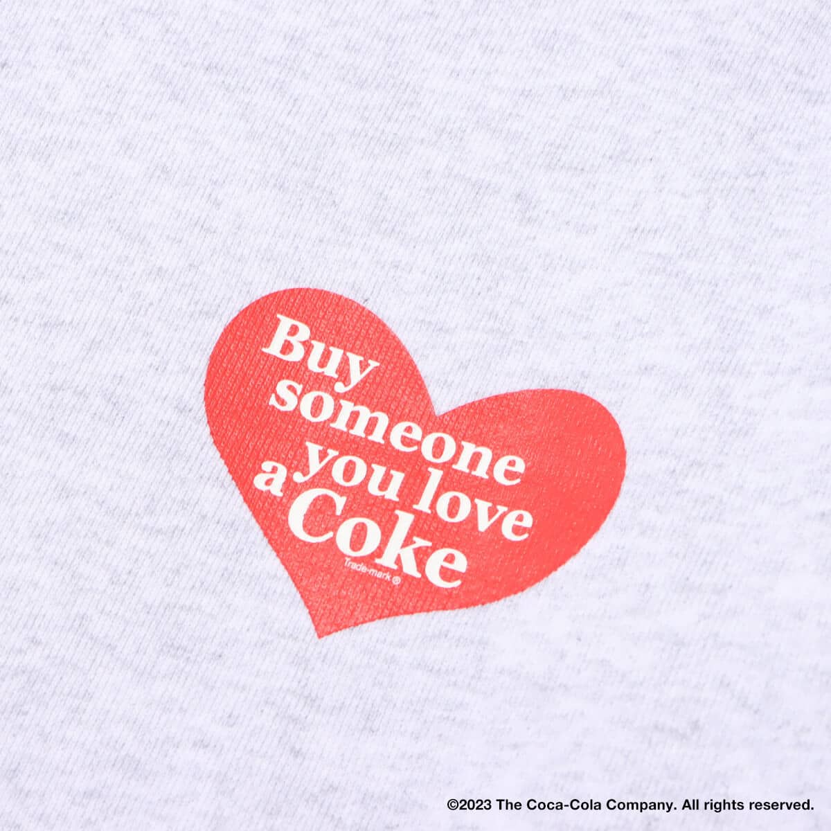 Coca Cola | atmos Crew Neck Sweatshirts GRAYの画像