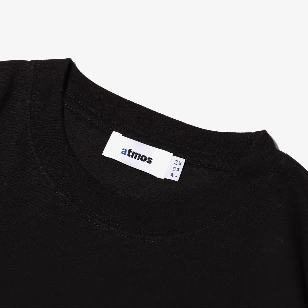 atmos FRONT LOGO T-shirt BLACKの画像