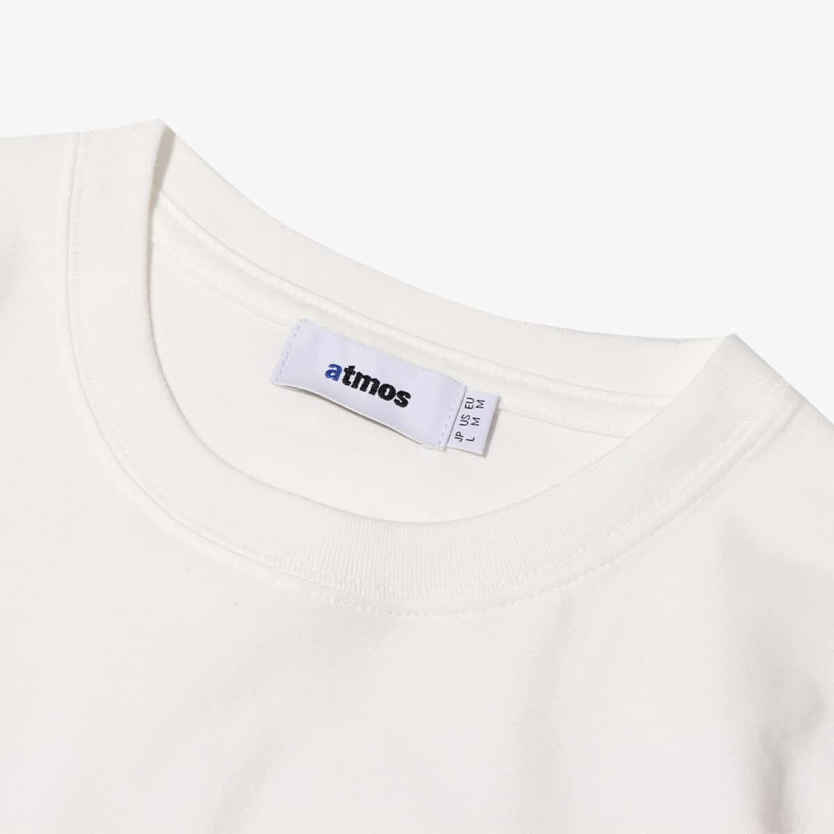 atmos FRONT LOGO T-shirt WHITEの画像