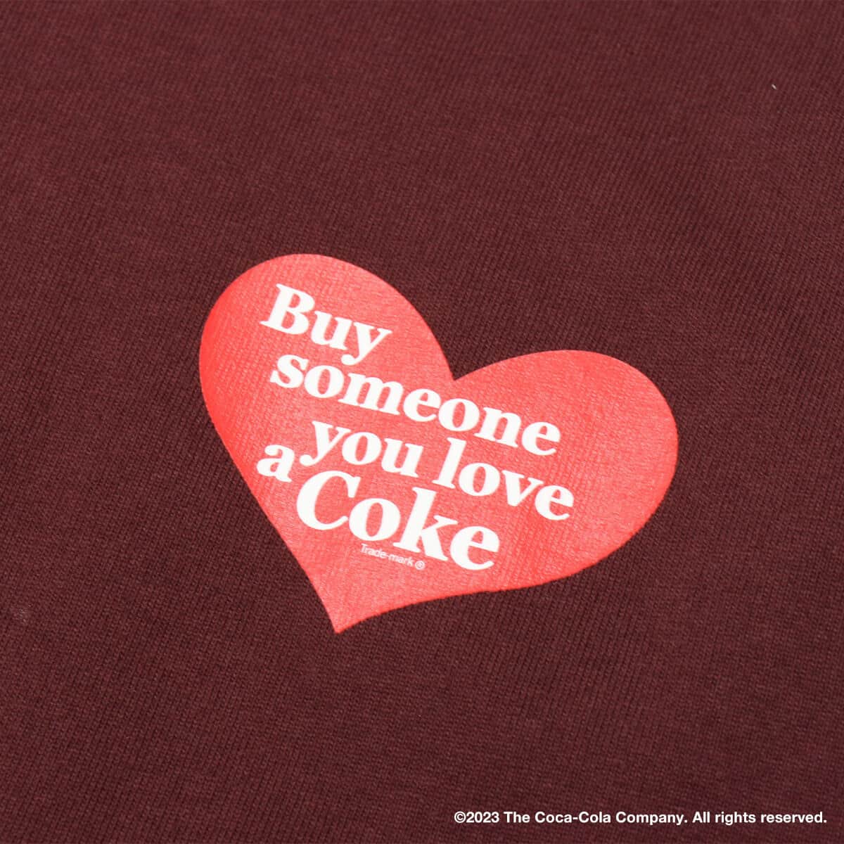 Coca Cola | atmos T-shirt BROWNの画像