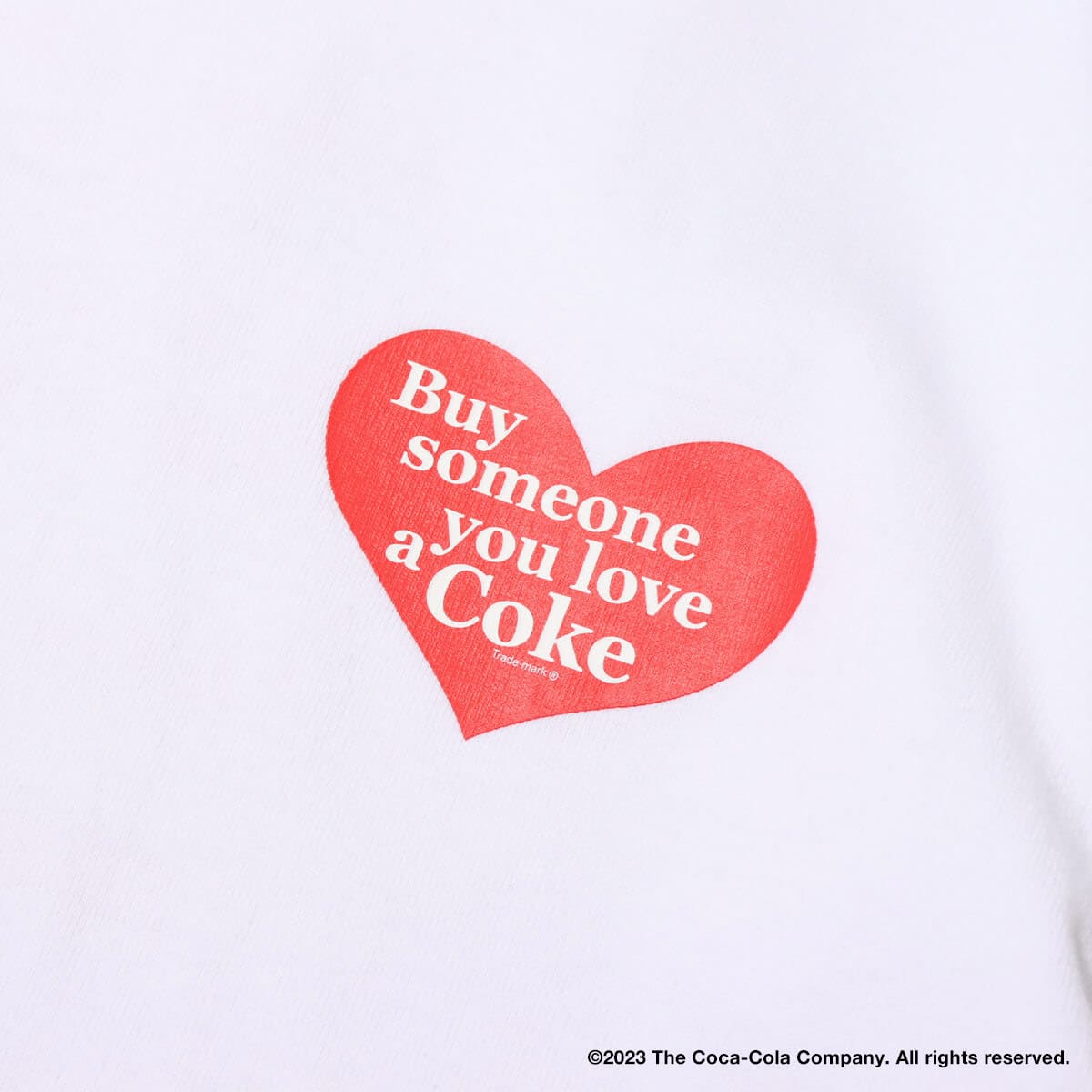 Coca Cola | atmos T-shirt WHITEの画像