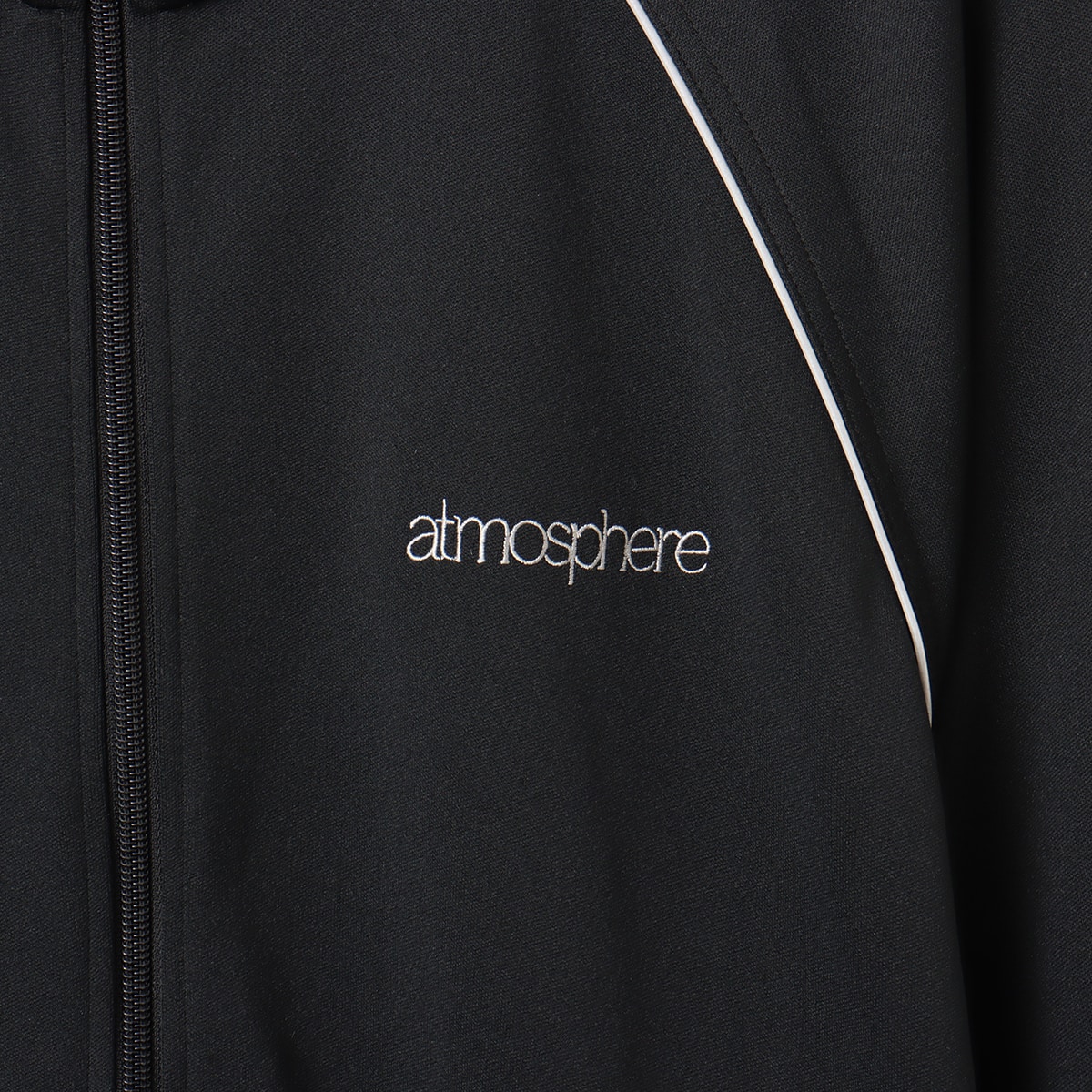 atmos Jersey Track Jacket BLACK の画像