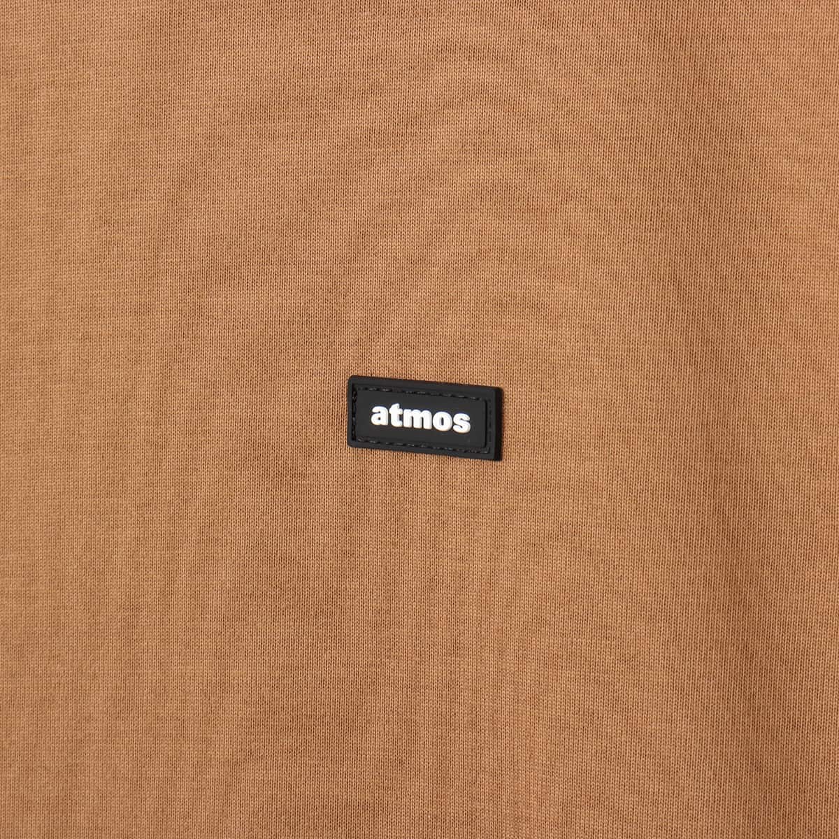 atmos PATCH LOGO SS T-Shirt BROWN の画像